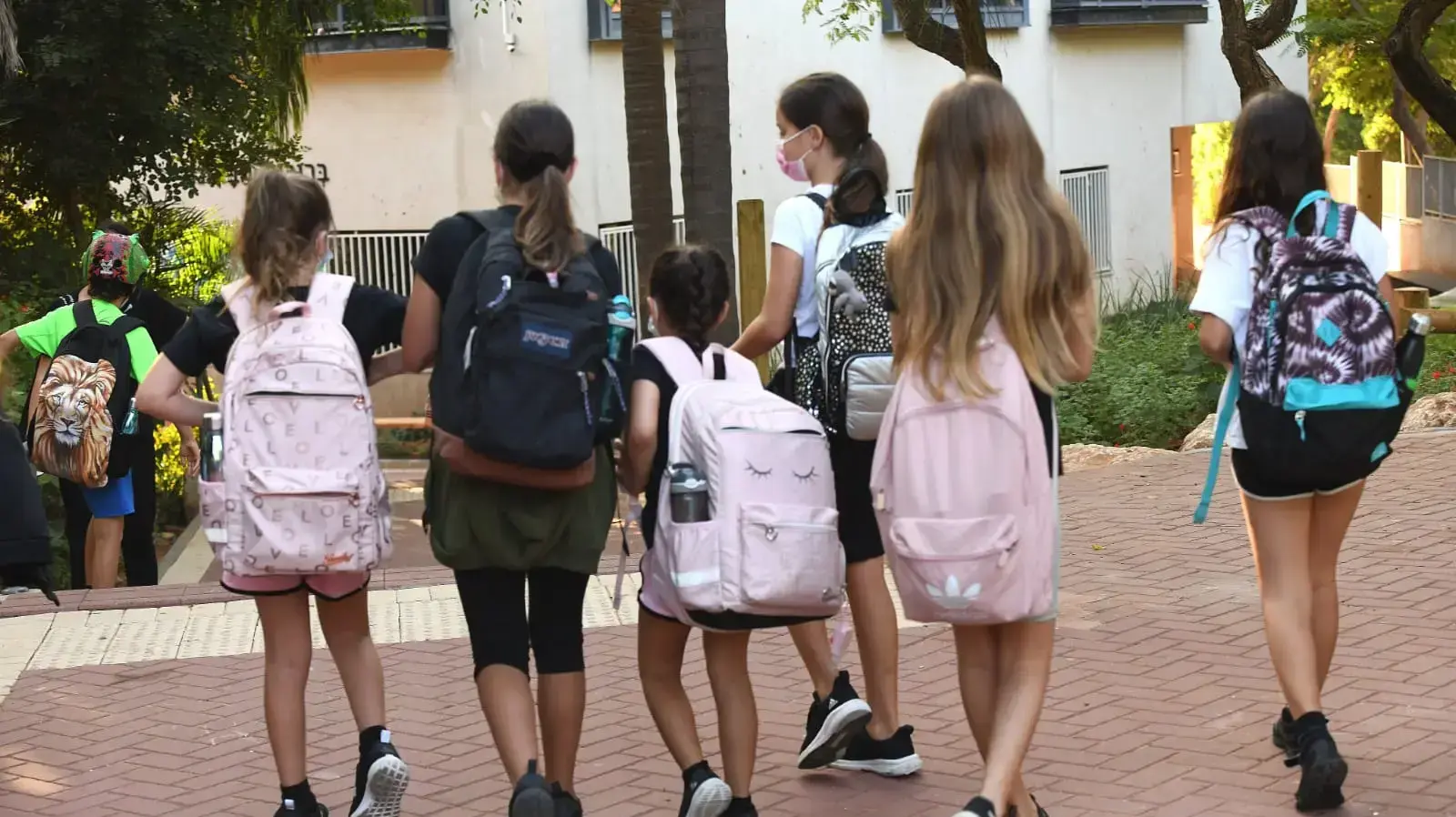 חזרת תלמידים ללימודים, בי"ס רמת החייל 30.9.2021 חזרת תלמידים ללימודים, בי"ס רמת החייל 30.9.2021