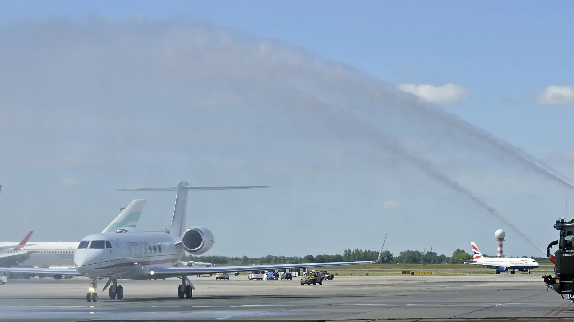 מטוס ה- Gulfstream G550, ה"אורון". 4 באוקטובר 2021
מטוס ה- Gulfstream G550, ה"אורון". 4 באוקטובר 2021