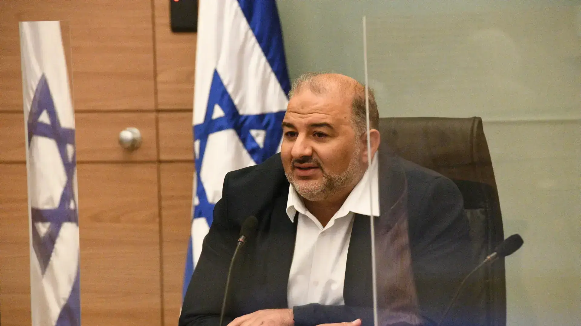 מנסור עבאס בפתיחת מושב החורף של הכנסת, 4 באוקטובר 2021 מנסור עבאס בפתיחת מושב החורף של הכנסת, 4 באוקטובר 2021