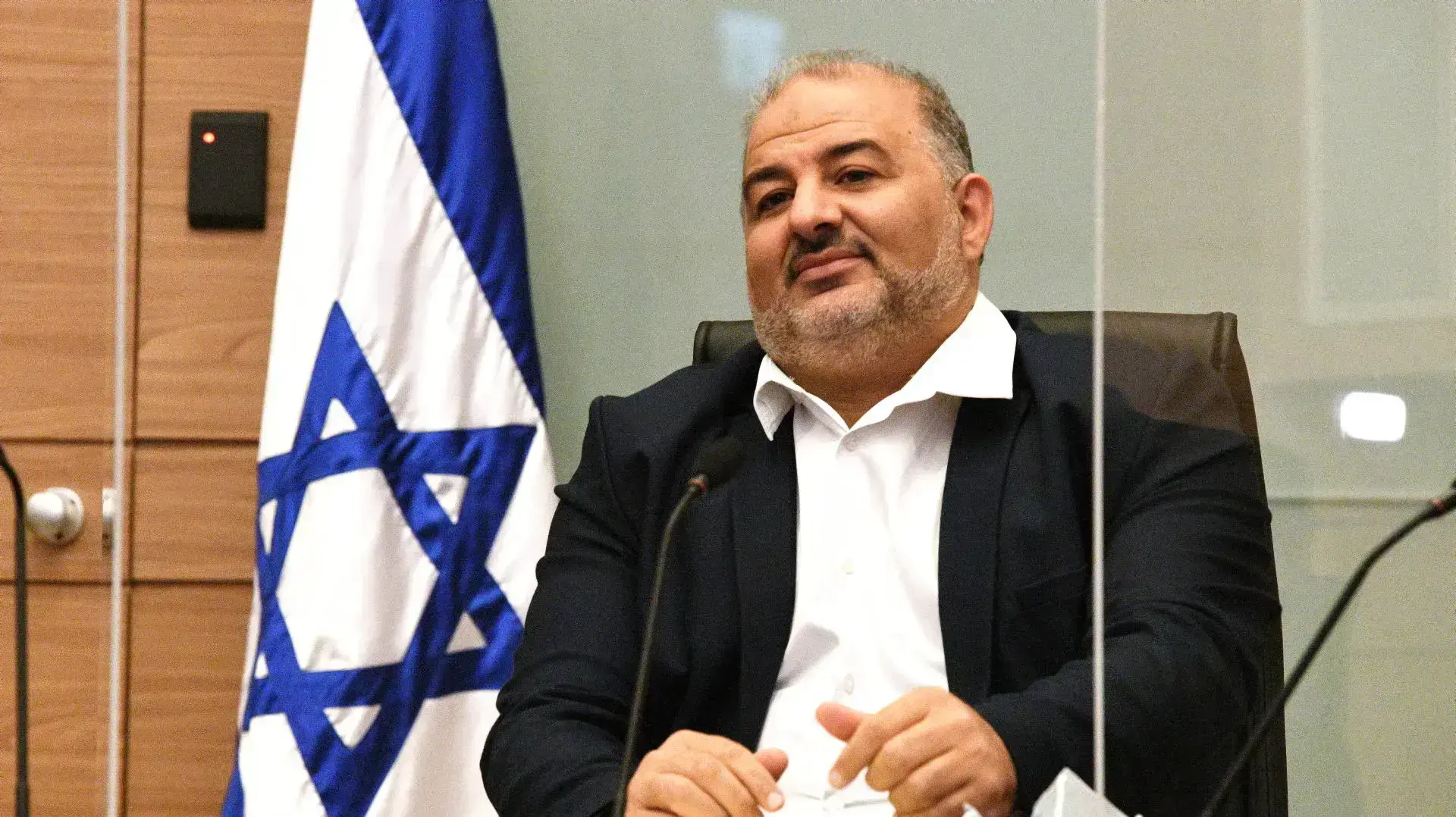 מנסור עבאס בפתיחת מושב החורף של הכנסת, 4 באוקטובר 2021 מנסור עבאס בפתיחת מושב החורף של הכנסת, 4 באוקטובר 2021