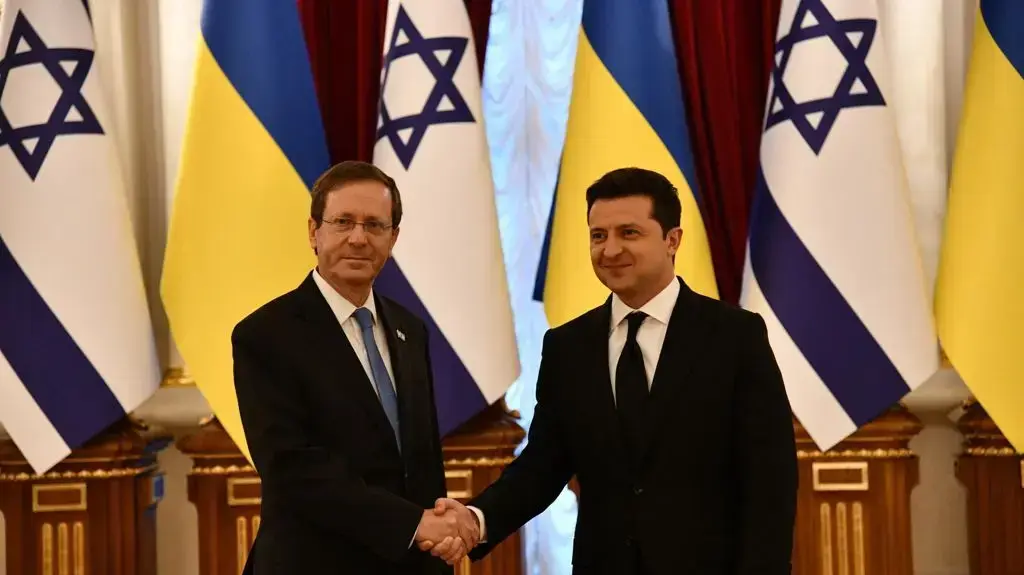 ביקור נשיא המדינה, יצחק הרצוג באוקראינה 5 באוקטובר 2021