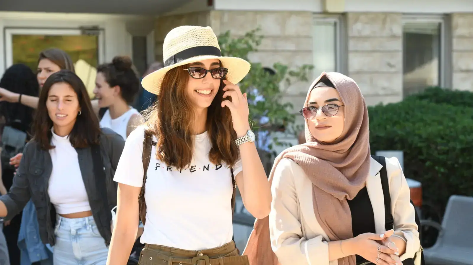 סטודנטים בפתיחת שנת הלימודים האקדמית, אוניברסיטת תל אביב,10 באוקטובר 2021