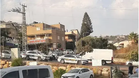 תפיסת אחת משתי מכוניות האחים שחטפו את אחותם ממעון לנשים מוכות במראר, 12 באוקטובר 2021