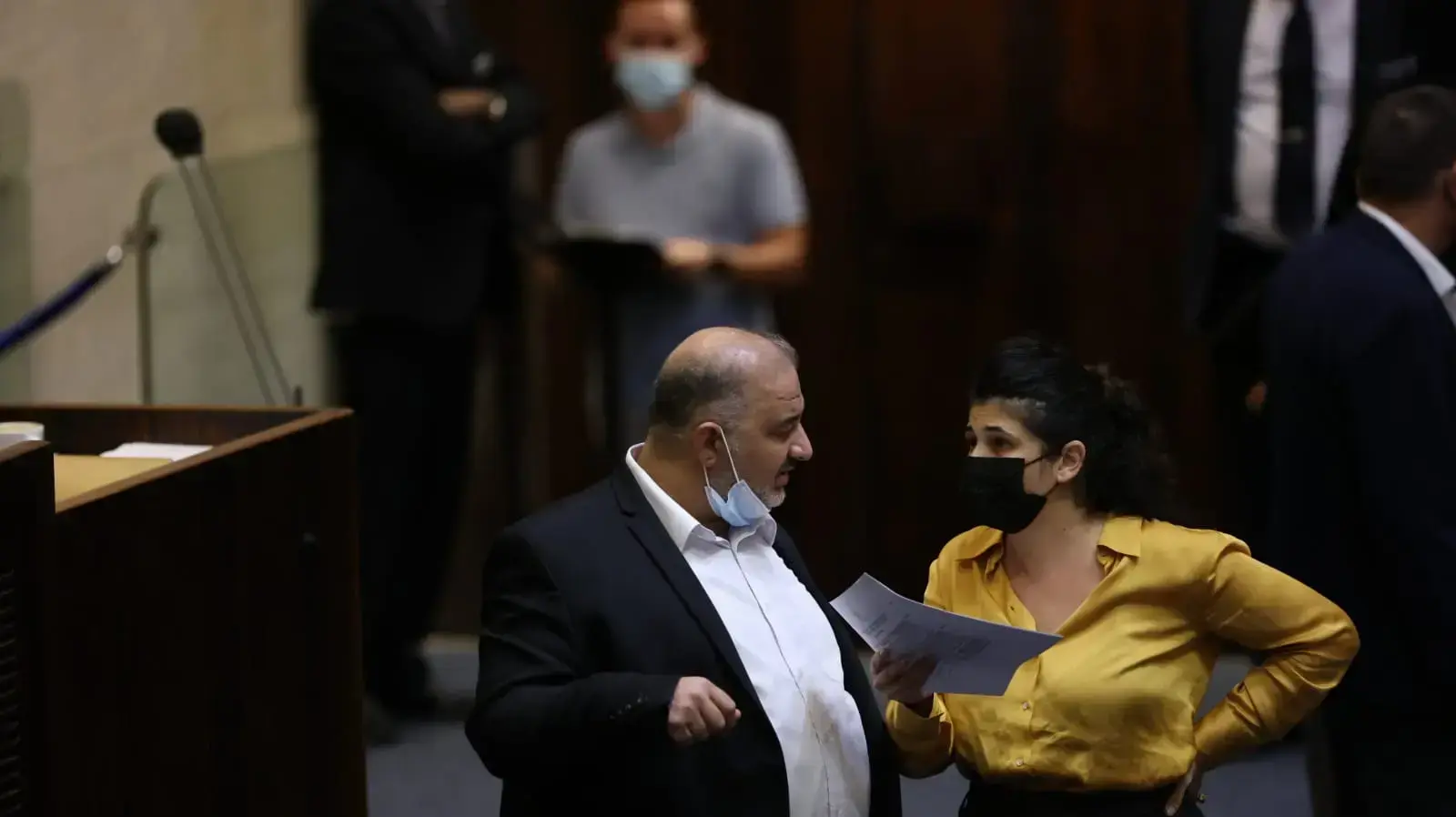 ח"כ שרן השכל ומנסור עבאס בדיון על קנאביס, 13 באוקטובר 2021 ח"כ שרן השכל ומנסור עבאס בדיון על קנאביס, 13 באוקטובר 2021