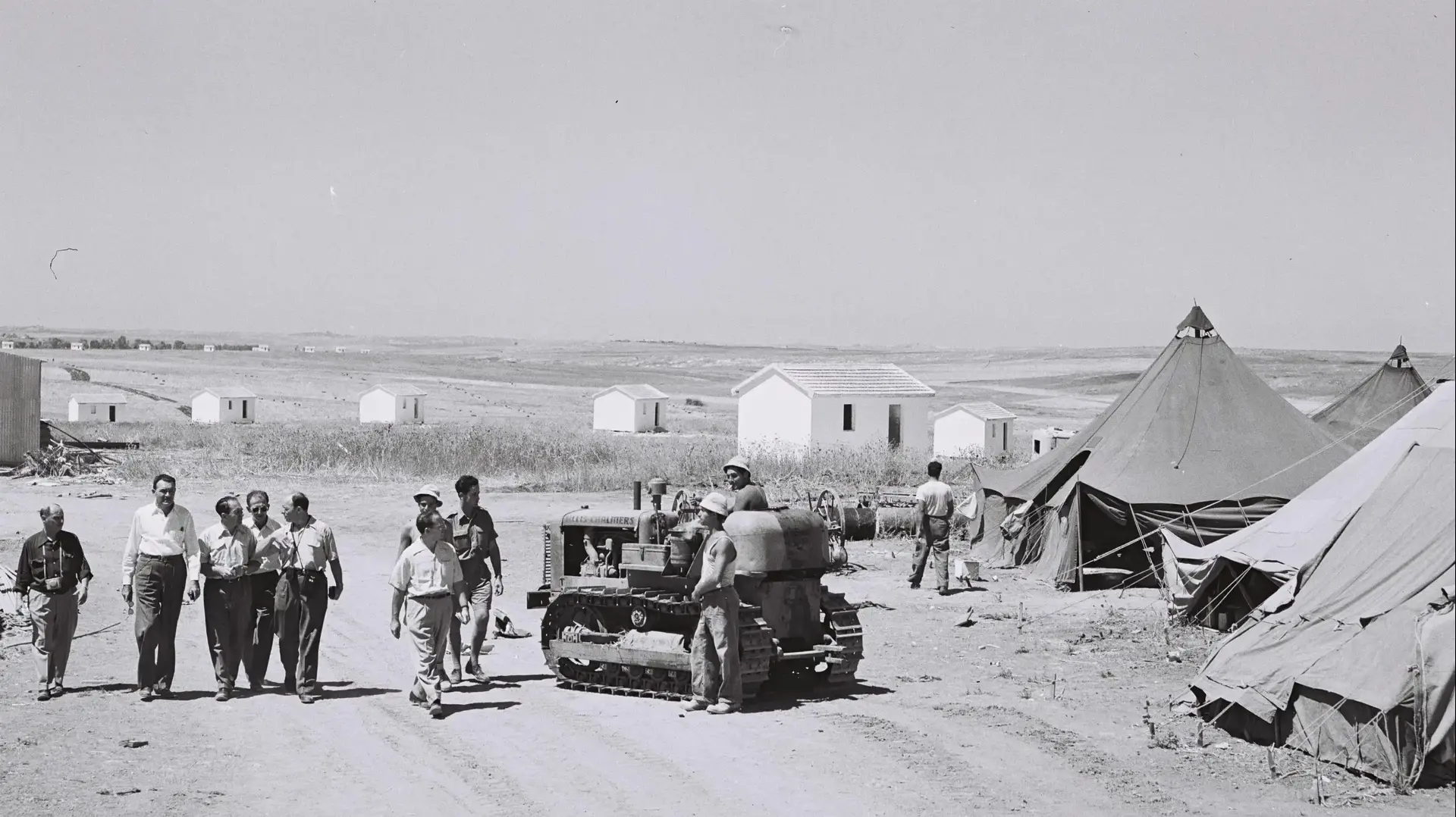 המושב טל שחר, 1950 המושב טל שחר, 1950