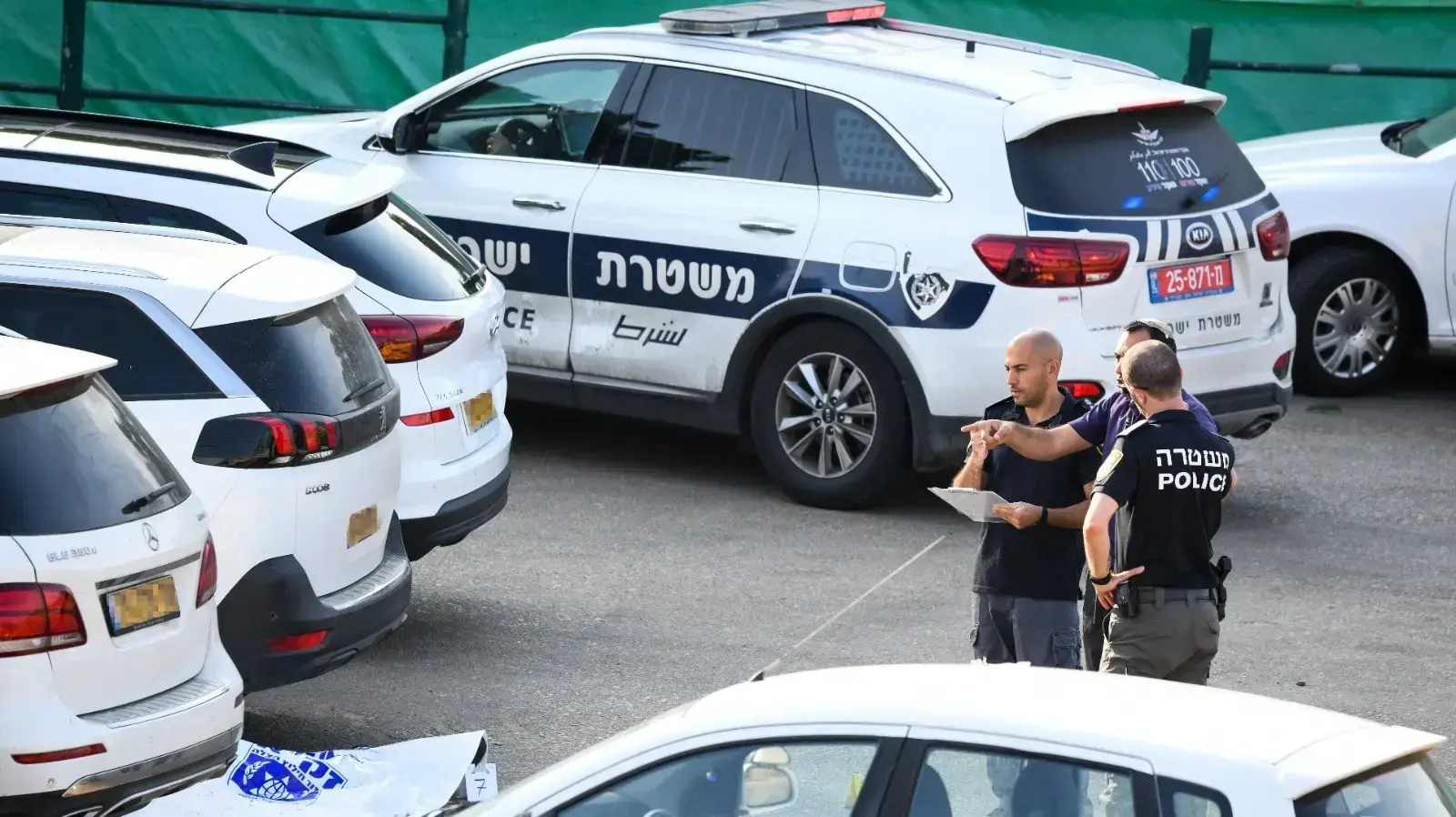 זירת רצח איש עסקים ברחובות, 15 באוקטובר 2021