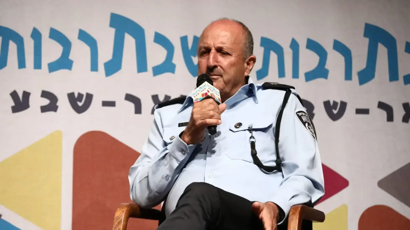 ניצב ג'מאל חכרוש בשבת תרבות, ב"ש, 16 באוקטובר 2021