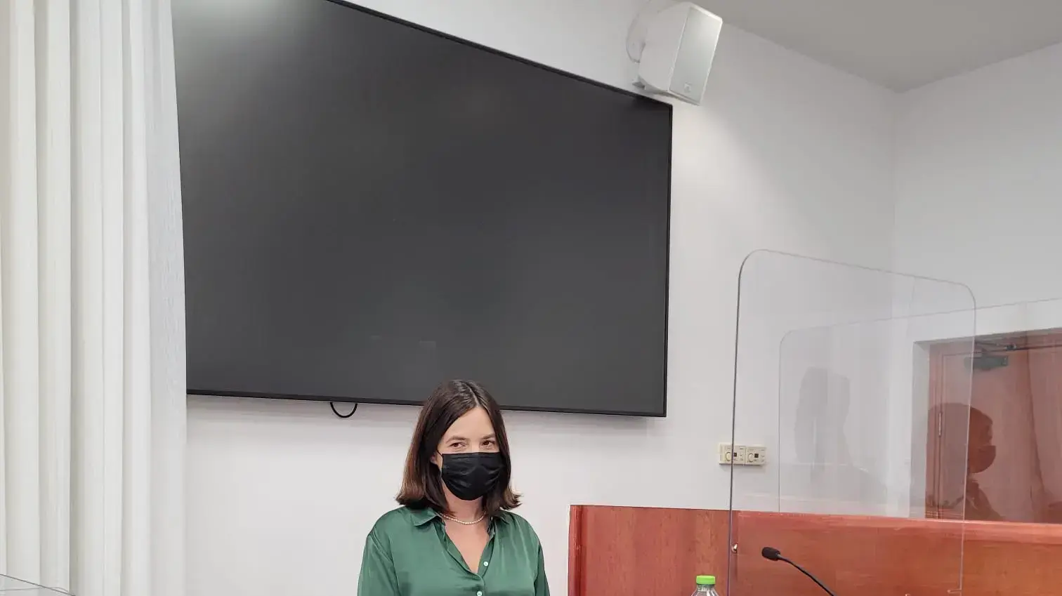 מיכל קליין במשפט תיקי האלפים, בימ"ש מחוזי ירושלים, 18 באוקטובר 2021 מיכל קליין במשפט תיקי האלפים, בימ"ש מחוזי ירושלים, 18 באוקטובר 2021