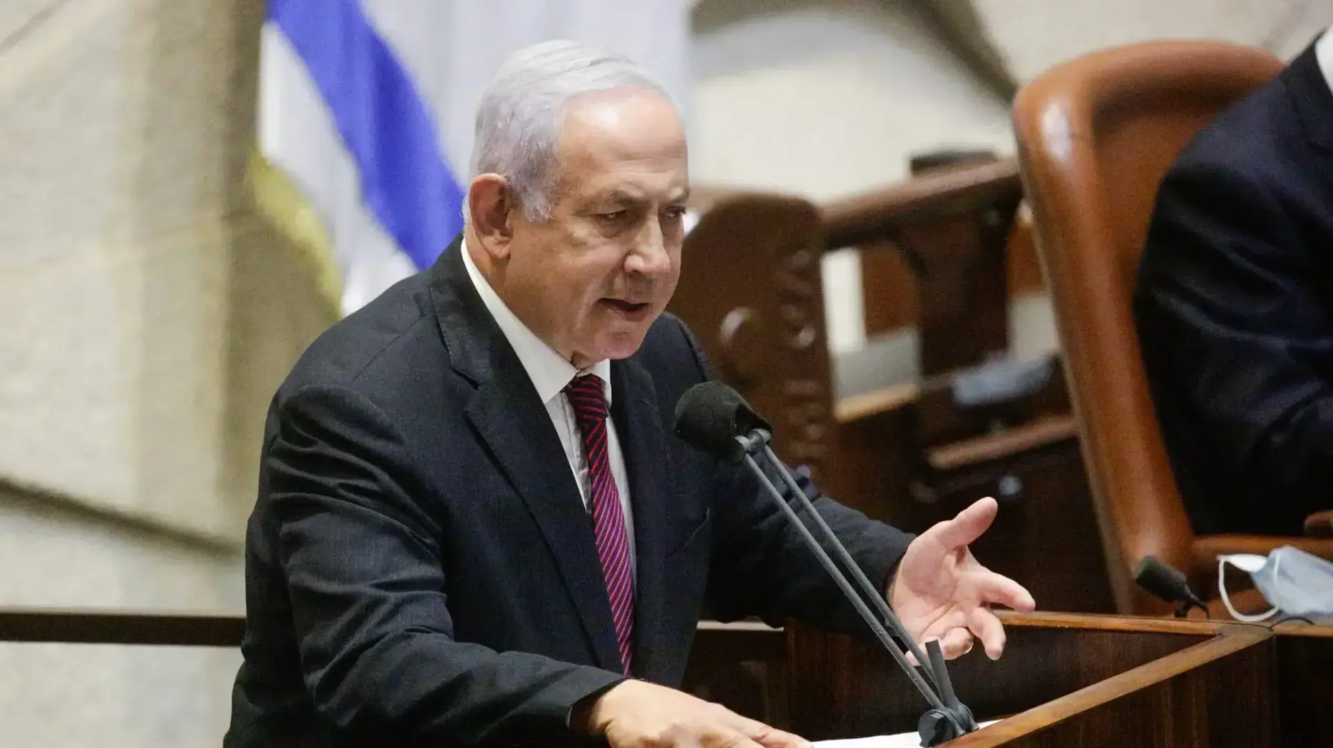 בנימין נתניהו נואם בכנסת, יום הזיכרון לראש הממשלה לשעבר יצחק רבין, 18 באוקטובר 2021 בנימין נתניהו נואם בכנסת, יום הזיכרון לראש הממשלה לשעבר יצחק רבין, 18 באוקטובר 2021