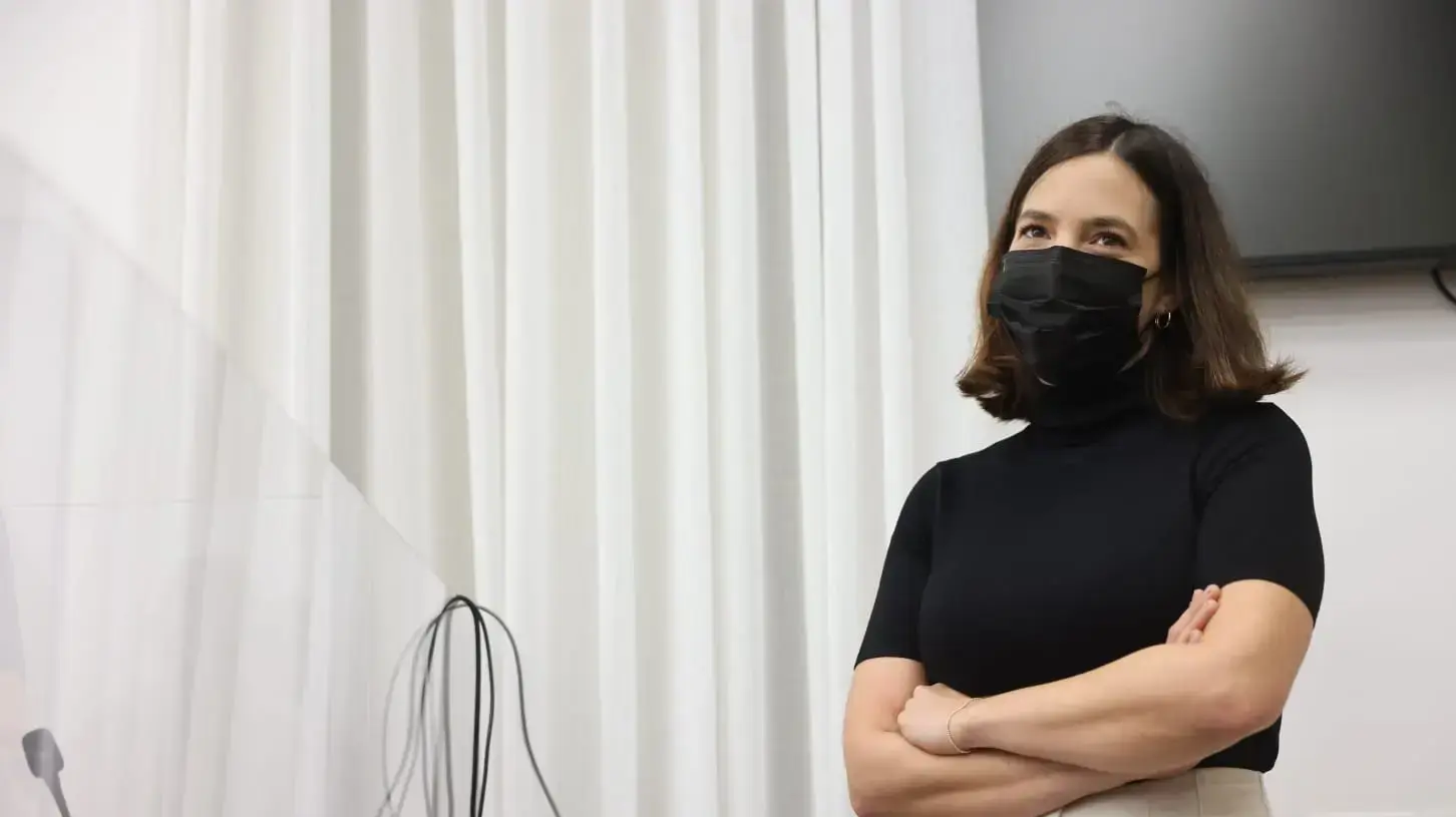 מיכל קליין, במהלך עדותה בתיק 4000 בבית המשפט המחוזי, ירושלים 19 באוקטבור 2021 