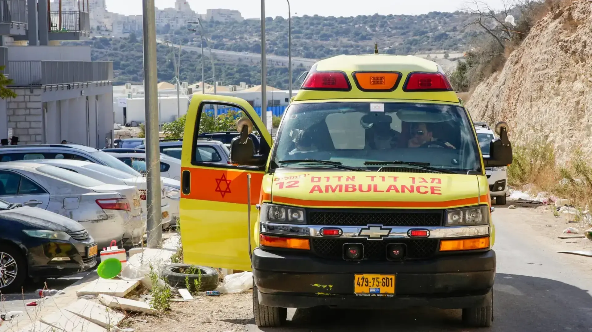 זירת הרצח ברחוב הרב ישראל גרוסמן בבית שמש 22 באוקטבור 2021 זירת הרצח ברחוב הרב ישראל גרוסמן בבית שמש 22 באוקטבור 2021