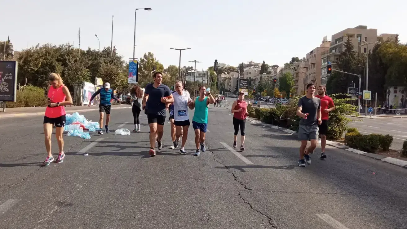 קובי יצקן במרתון ווינר ירושלים קובי יצקן במרתון ווינר ירושלים
