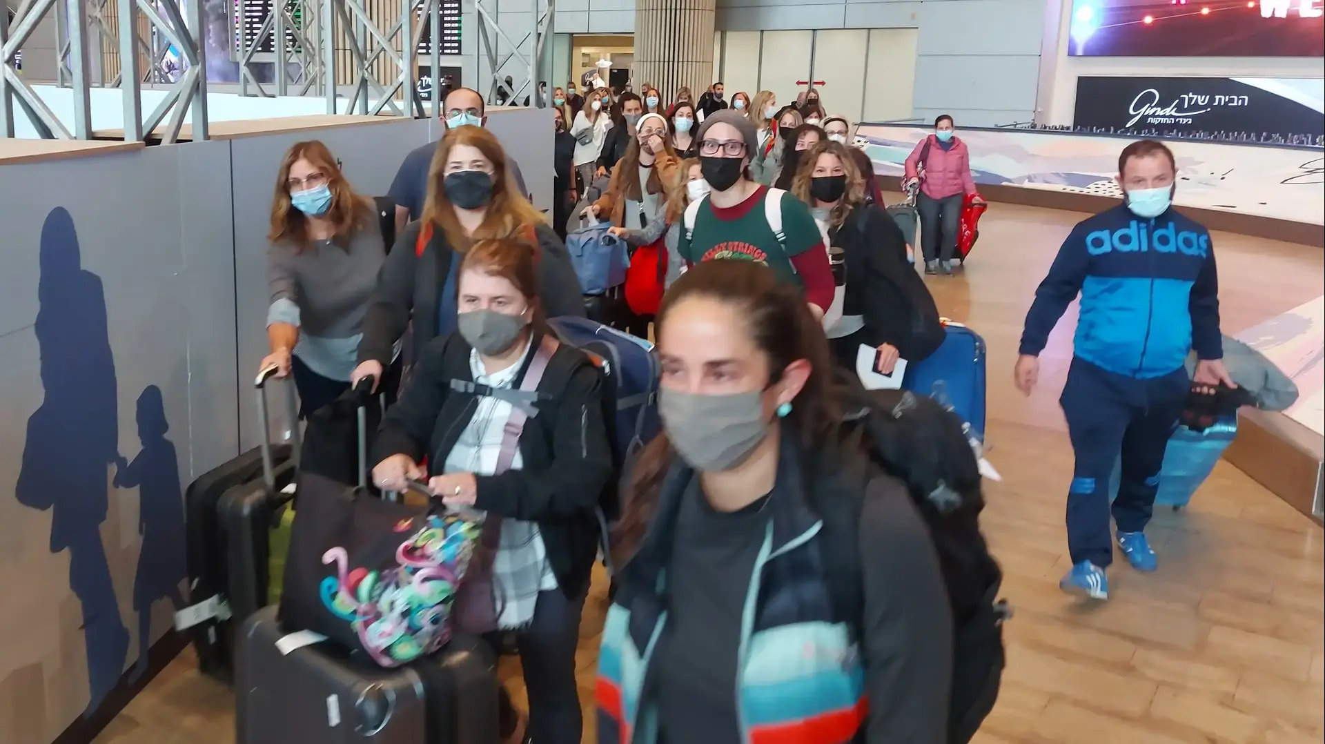 תיירים שהגיעו ב-1 בנובמבר 2021 עם פתיחת ישראל לתיירים תיירים שהגיעו ב-1 בנובמבר 2021 עם פתיחת ישראל לתיירים