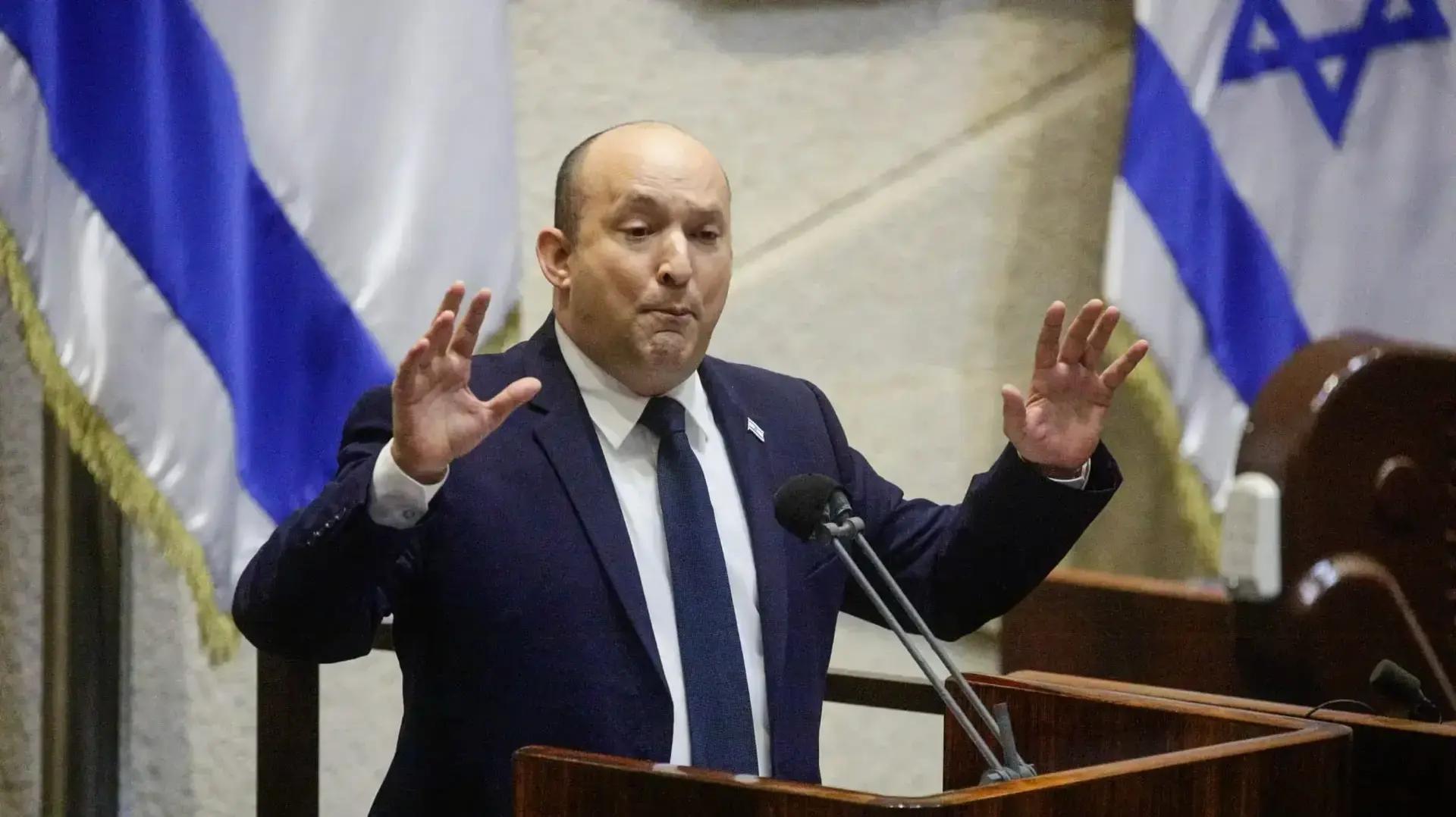 ראש הממשלה נפתלי בנט בסיכום דיוני התקציב, 3 בנובמבר 2021 ראש הממשלה נפתלי בנט בסיכום דיוני התקציב, 3 בנובמבר 2021