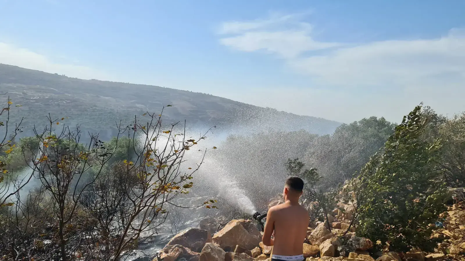 שריפה בגיתה שבגליל, 13 בנובמבר 2021 שריפה בגיתה שבגליל, 13 בנובמבר 2021