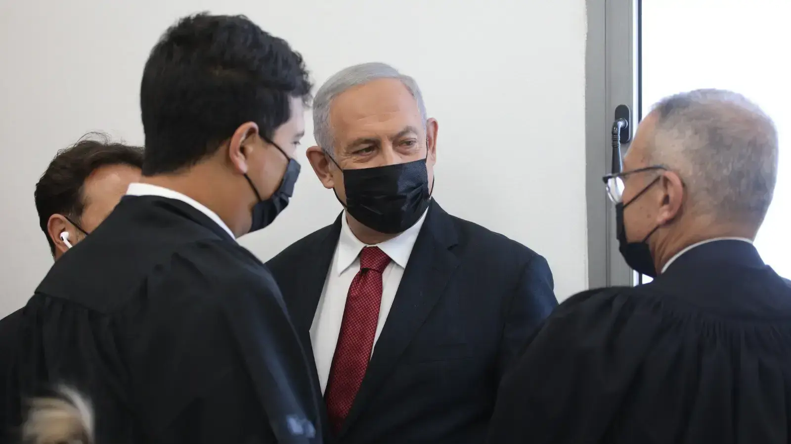 אולם משפט נתניהו 16 בנובמבר 2021