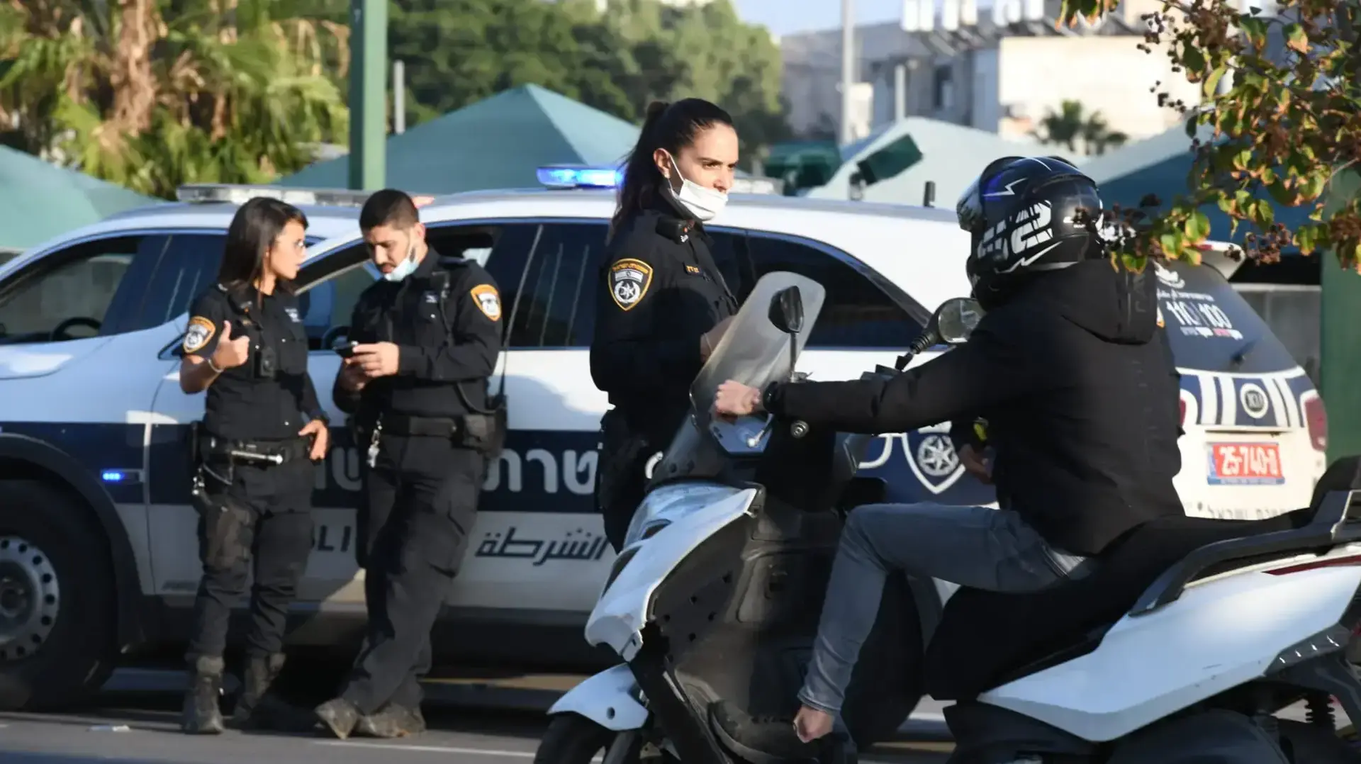 זירת דקירת גבר ביפו, 21 בנובמבר 2021 זירת דקירת גבר ביפו, 21 בנובמבר 2021