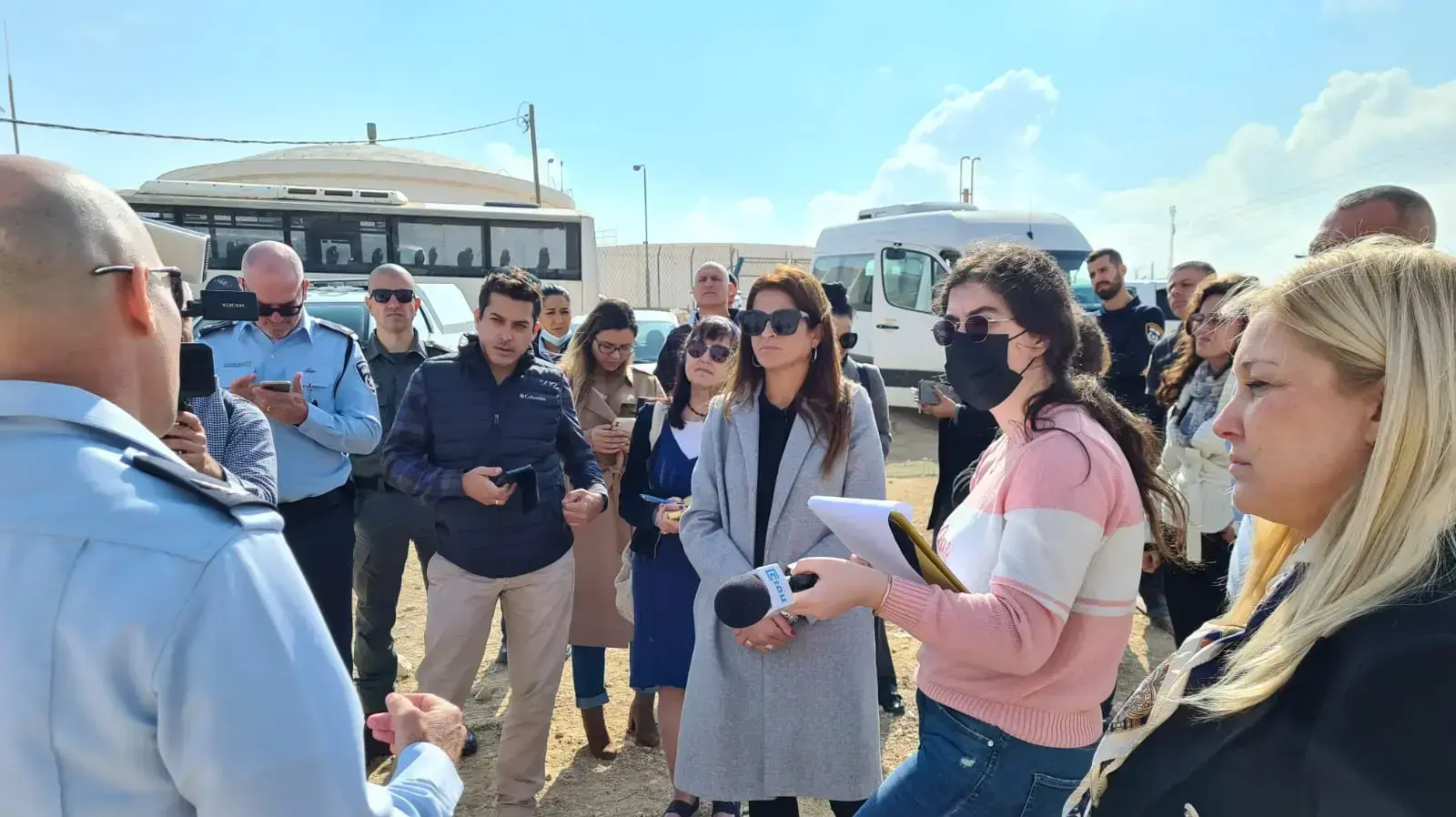 סיור הוועדה לביטחון פנים בנגב, 21 בנובמבר 2021 סיור הוועדה לביטחון פנים בנגב, 21 בנובמבר 2021