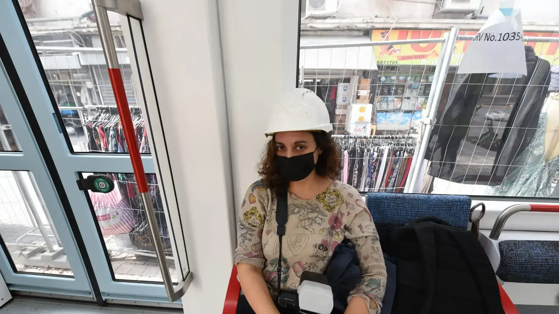 נסיעה בקו האדום של הרכבת הקלה 22 בנובמבר 2021 נסיעה בקו האדום של הרכבת הקלה 22 בנובמבר 2021