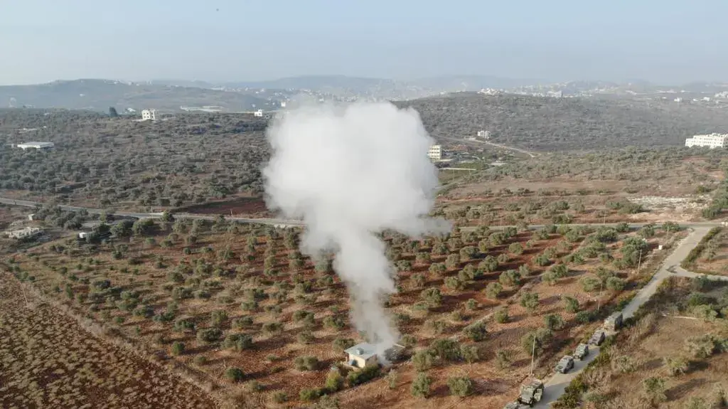 השמדת חומרי נפץ במרחב העיר ג'נין שבחטיבה המרחבית "מנשה"
22 בנובמבר 2021 השמדת חומרי נפץ במרחב העיר ג'נין שבחטיבה המרחבית "מנשה"
22 בנובמבר 2021