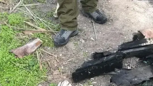 מל"ט איראני שוגר מסוריה ויורט סמוך לבית שאן, פברואר 2018 מל"ט איראני שוגר מסוריה ויורט סמוך לבית שאן, פברואר 2018
