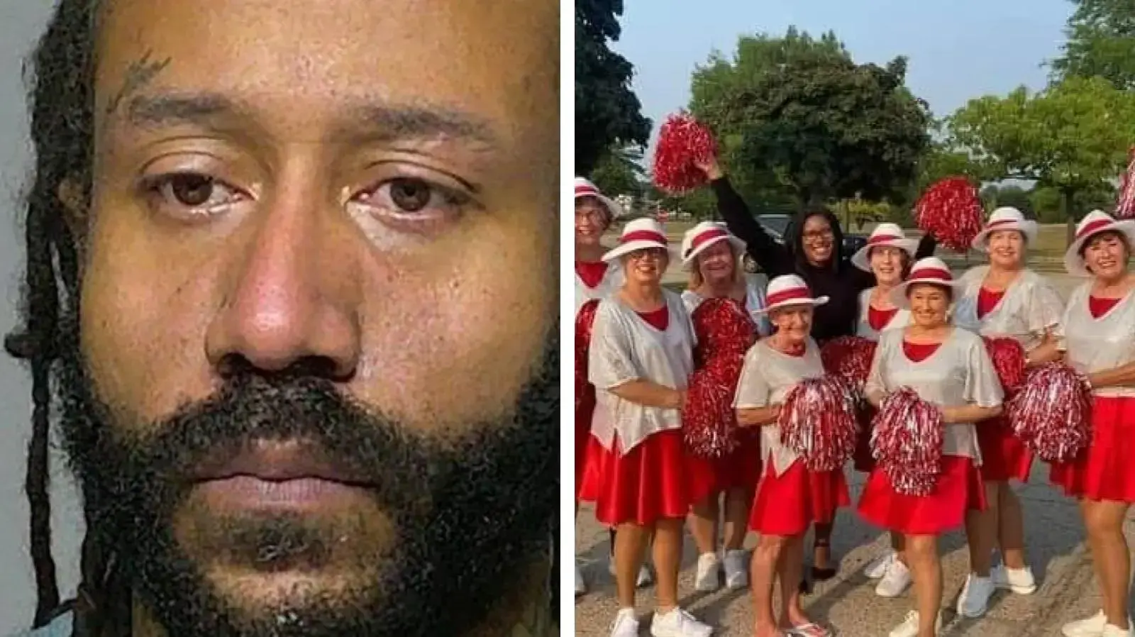 חברות קבוצת "הסבתות הרוקדות של מילווקי" והנהג הדורס