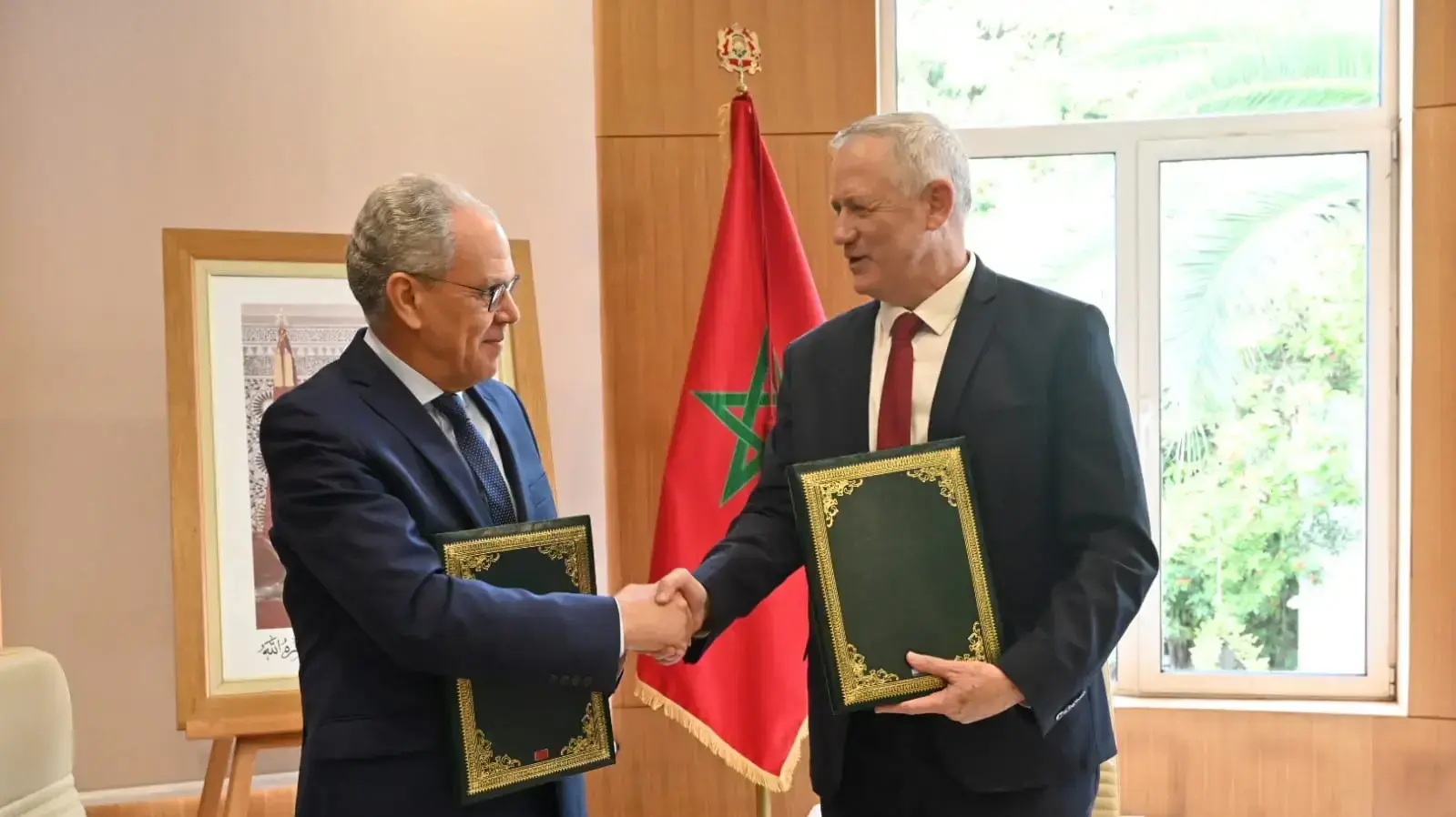 ביקור שר הבטחון בני גנץ במרוקו 24 בנובמבר 2021
