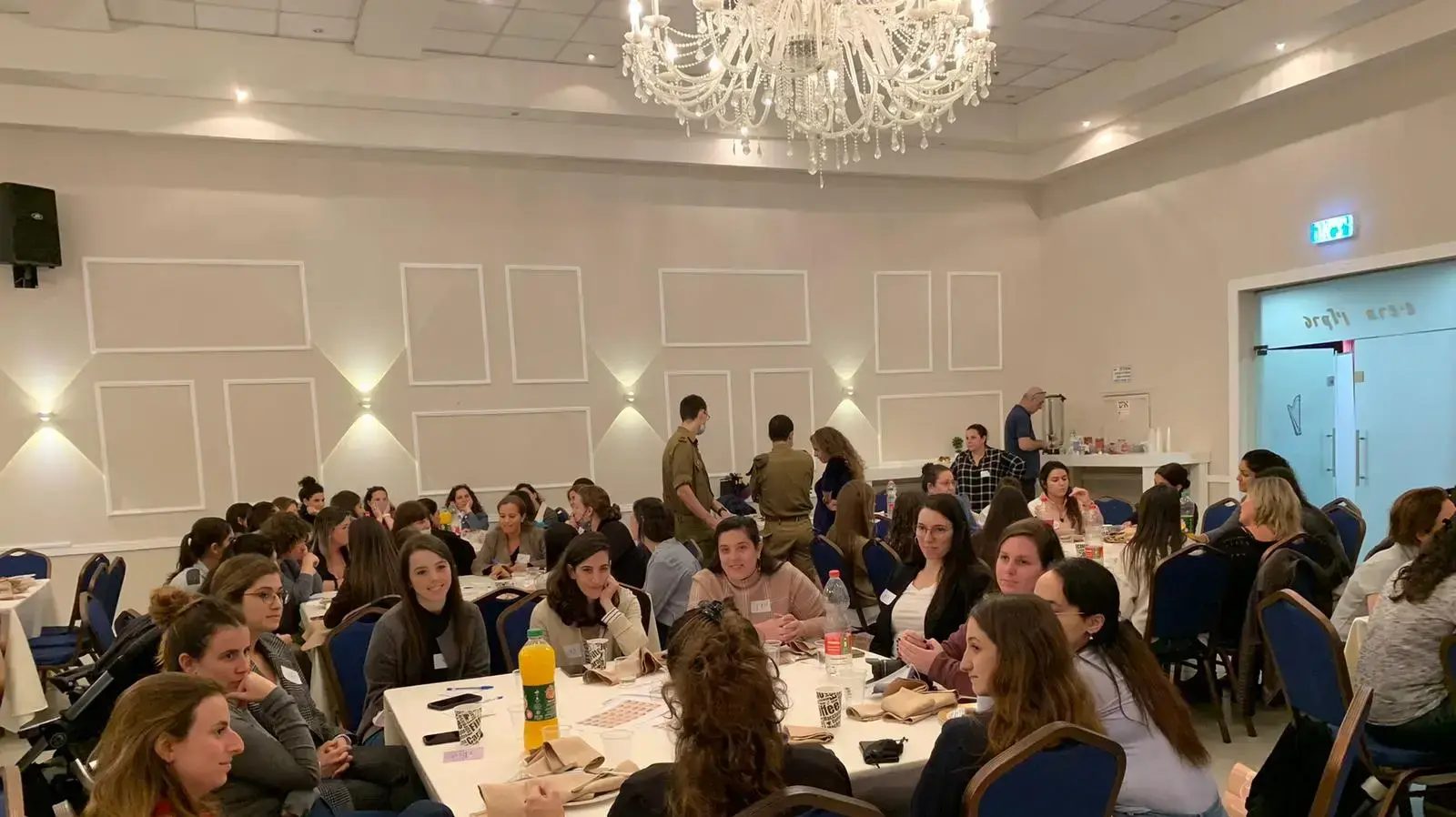 מפגש הפתיחה של פורום "המילואימיות". 25 בנובמבר 2021
