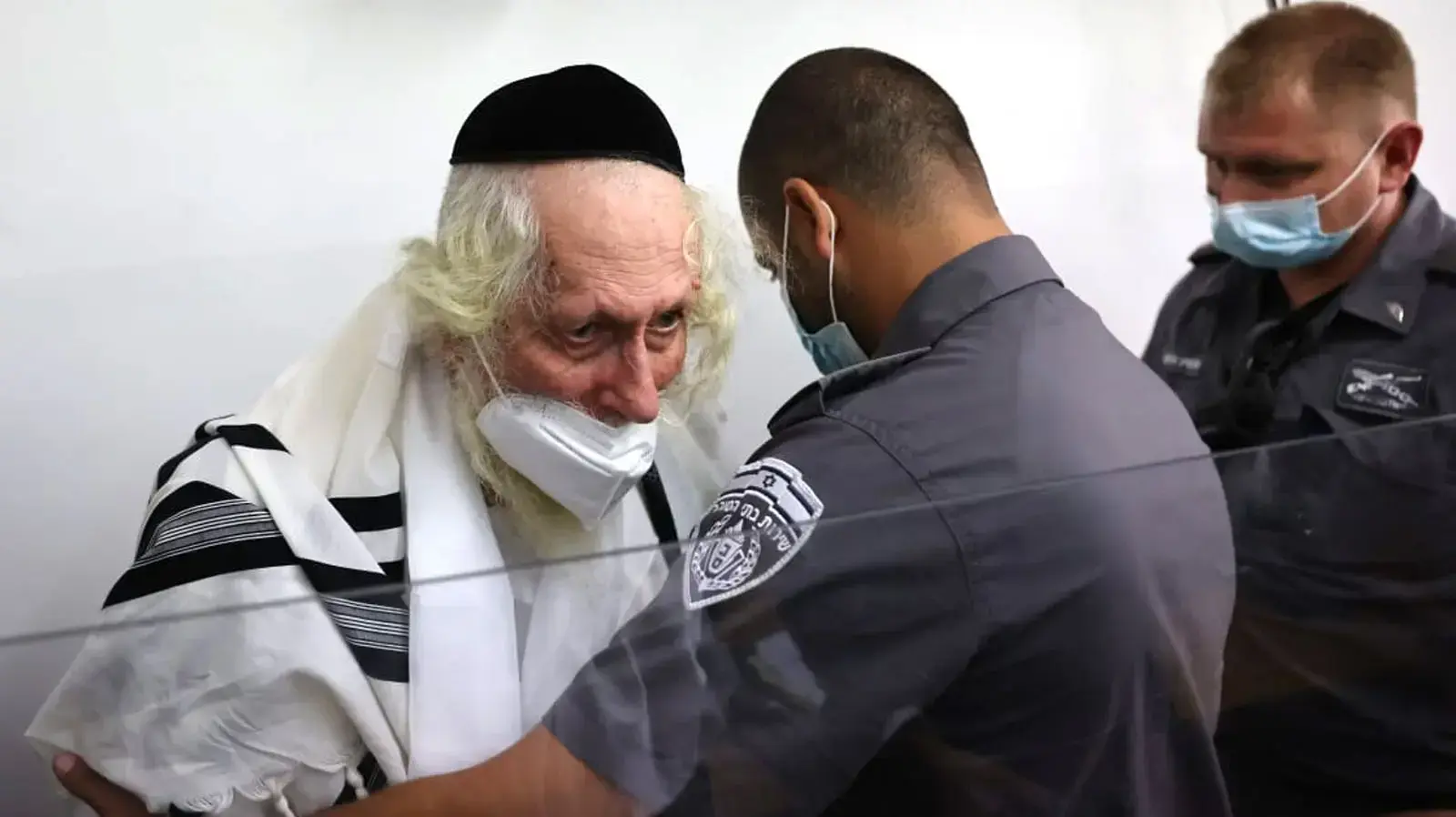 דיון הארכת מעצר לאליעזר ברלנד החשוד במעורבות בפרשת הרצח מלפני 30 שנה, בית משפט השלום ירושלים, 3 בנובמבר 2021