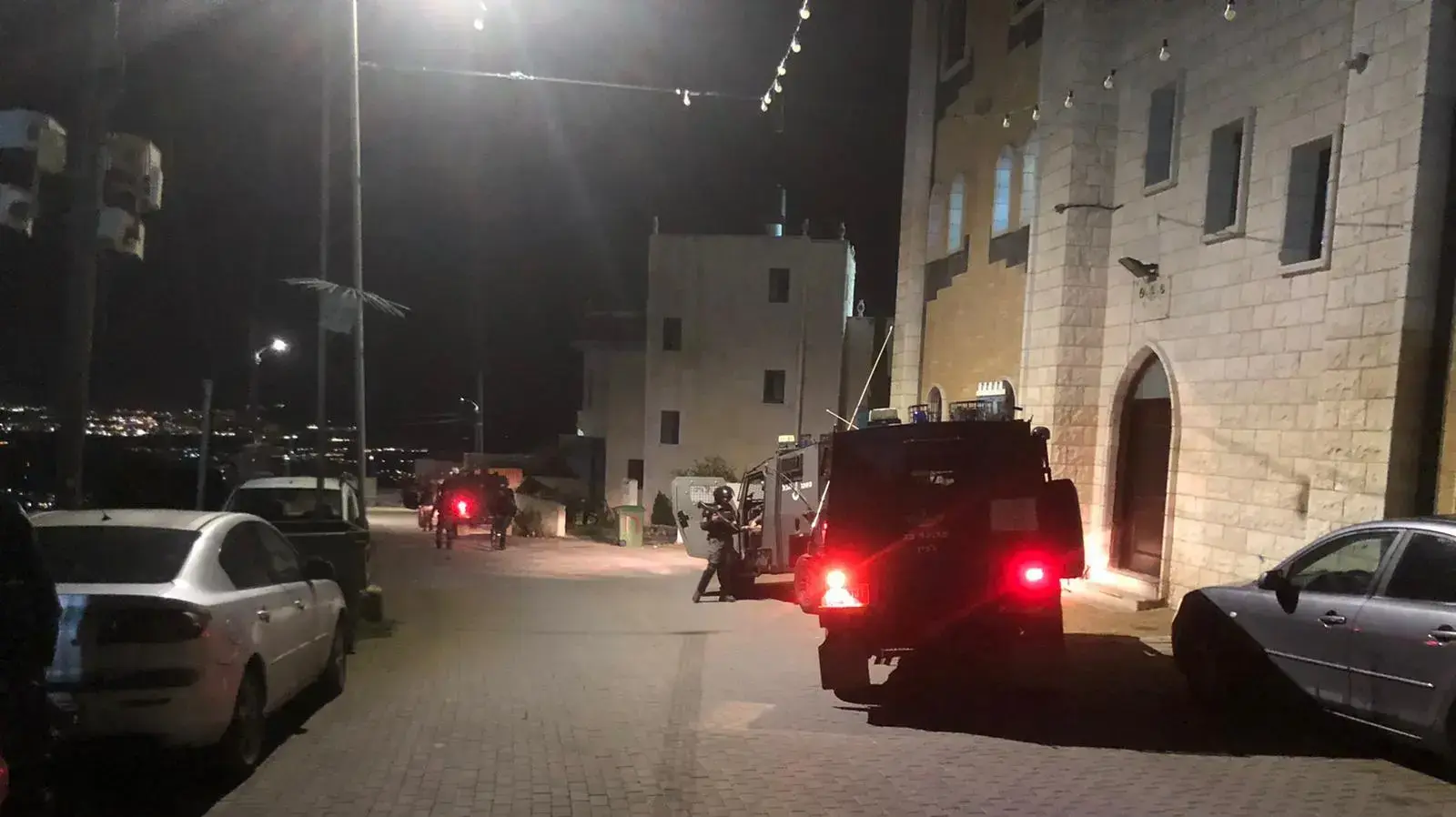 כוחות משטרה באום אל פחם לאחר הפרות סדר בעיר 2 בדצמבר 2021 כוחות משטרה באום אל פחם לאחר הפרות סדר בעיר 2 בדצמבר 2021