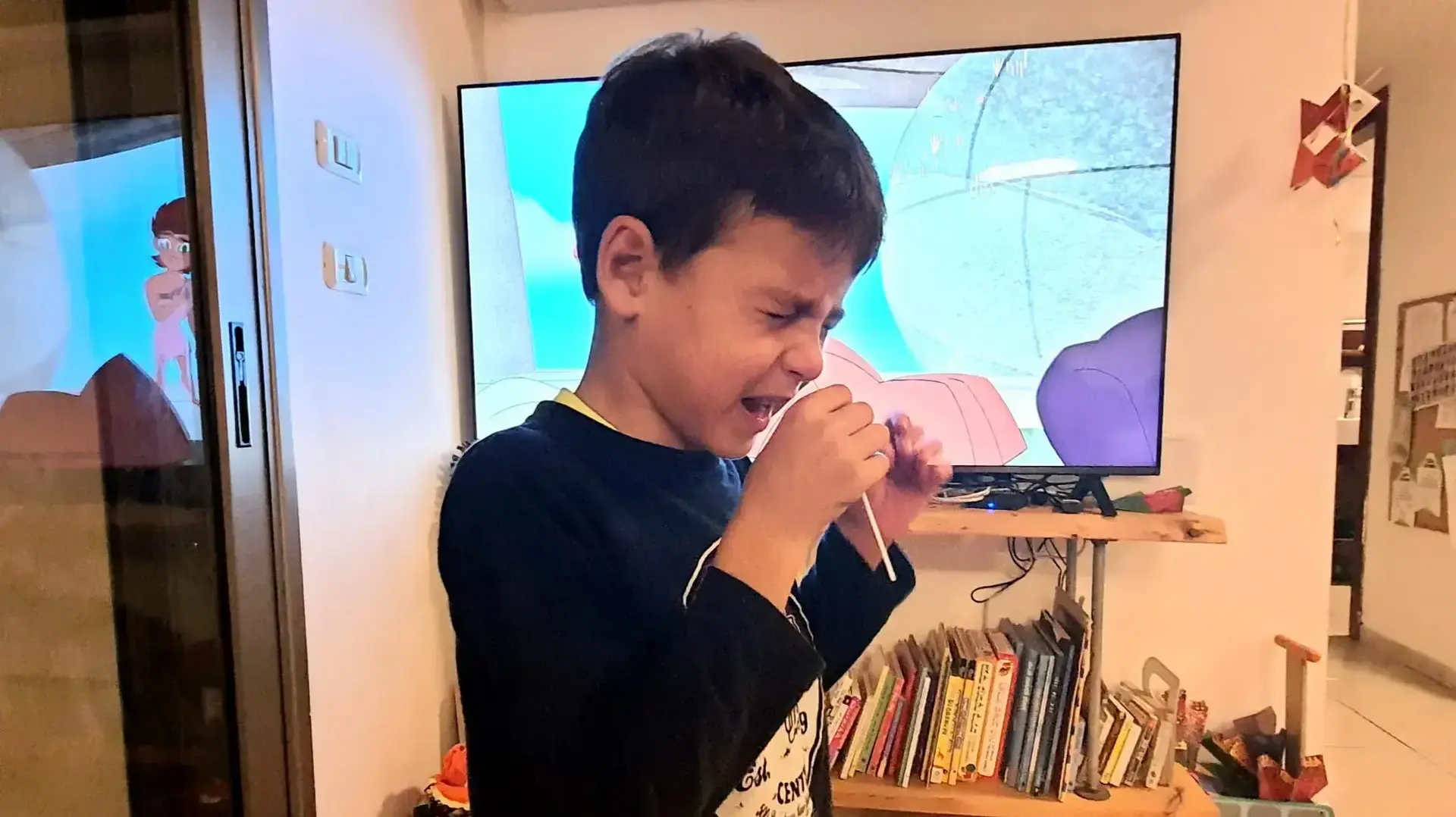 בדיקת אנטיגן ביתית לקראת החזרה ללימודים מחופש חנוכה 07 בדצמבר 2021 בדיקת אנטיגן ביתית לקראת החזרה ללימודים מחופש חנוכה 07 בדצמבר 2021