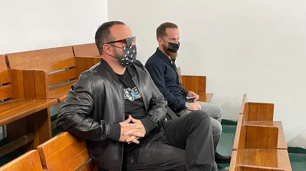 נאור ציון במהלך גזר דינו בבית המשפט השלום בתל אביב 8 בדצמבר 2021 