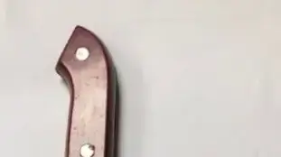 הסכין ששישמה את המחבל במהלך פיגוע הדיקרה בירושלים 8 בדצמבר 2021 הסכין ששישמה את המחבל במהלך פיגוע הדיקרה בירושלים 8 בדצמבר 2021