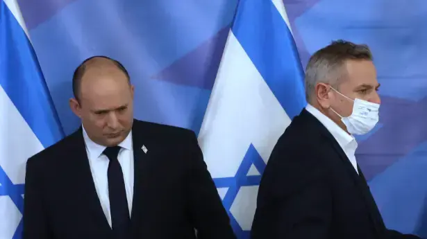 ראש הממשלה, נפתלי בנט, שר הבריאות ניצן הורוביץ ראש הממשלה, נפתלי בנט, שר הבריאות ניצן הורוביץ