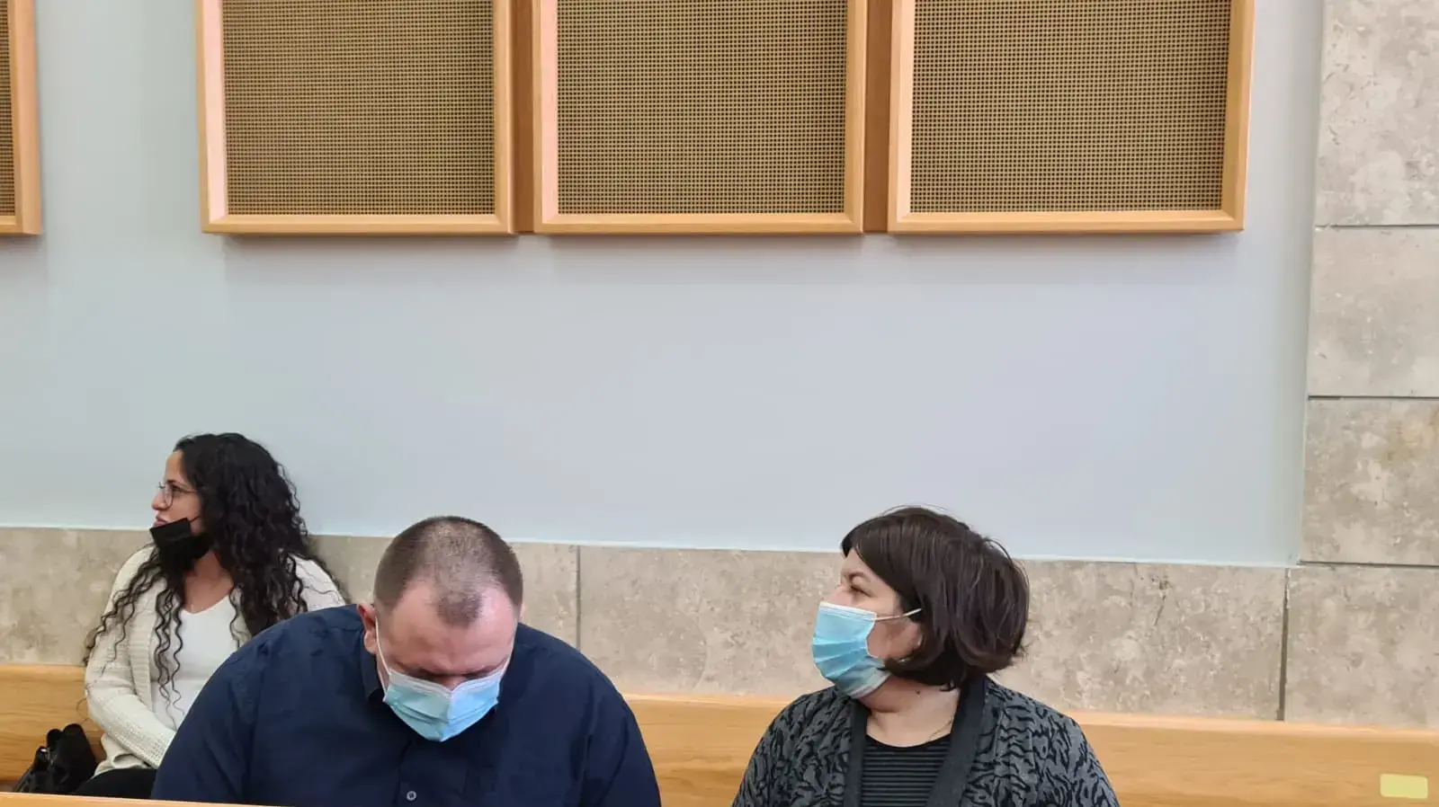 אולגה ורומן זדורוב במשפטו החוזר של זדורוב, בימ"ש מחוזי נצרת, 12 בדצמבר 2021 אולגה ורומן זדורוב במשפטו החוזר של זדורוב, בימ"ש מחוזי נצרת, 12 בדצמבר 2021