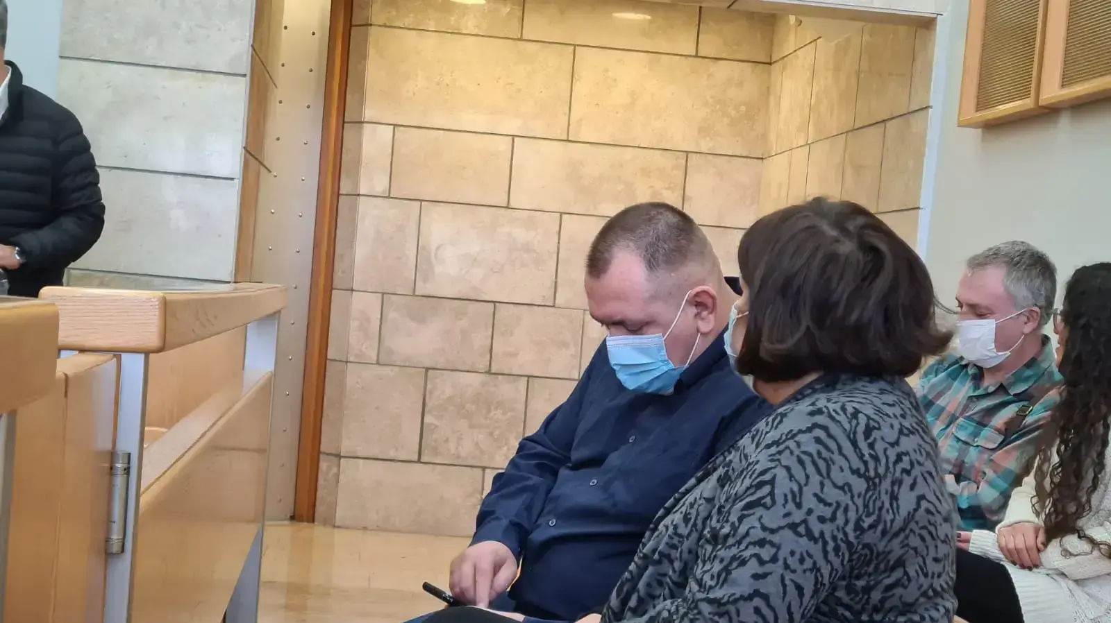 אולגה ורומן זדורוב במשפטו החוזר של זדורוב, בימ"ש מחוזי נצרת, 12 בדצמבר 2021 אולגה ורומן זדורוב במשפטו החוזר של זדורוב, בימ"ש מחוזי נצרת, 12 בדצמבר 2021