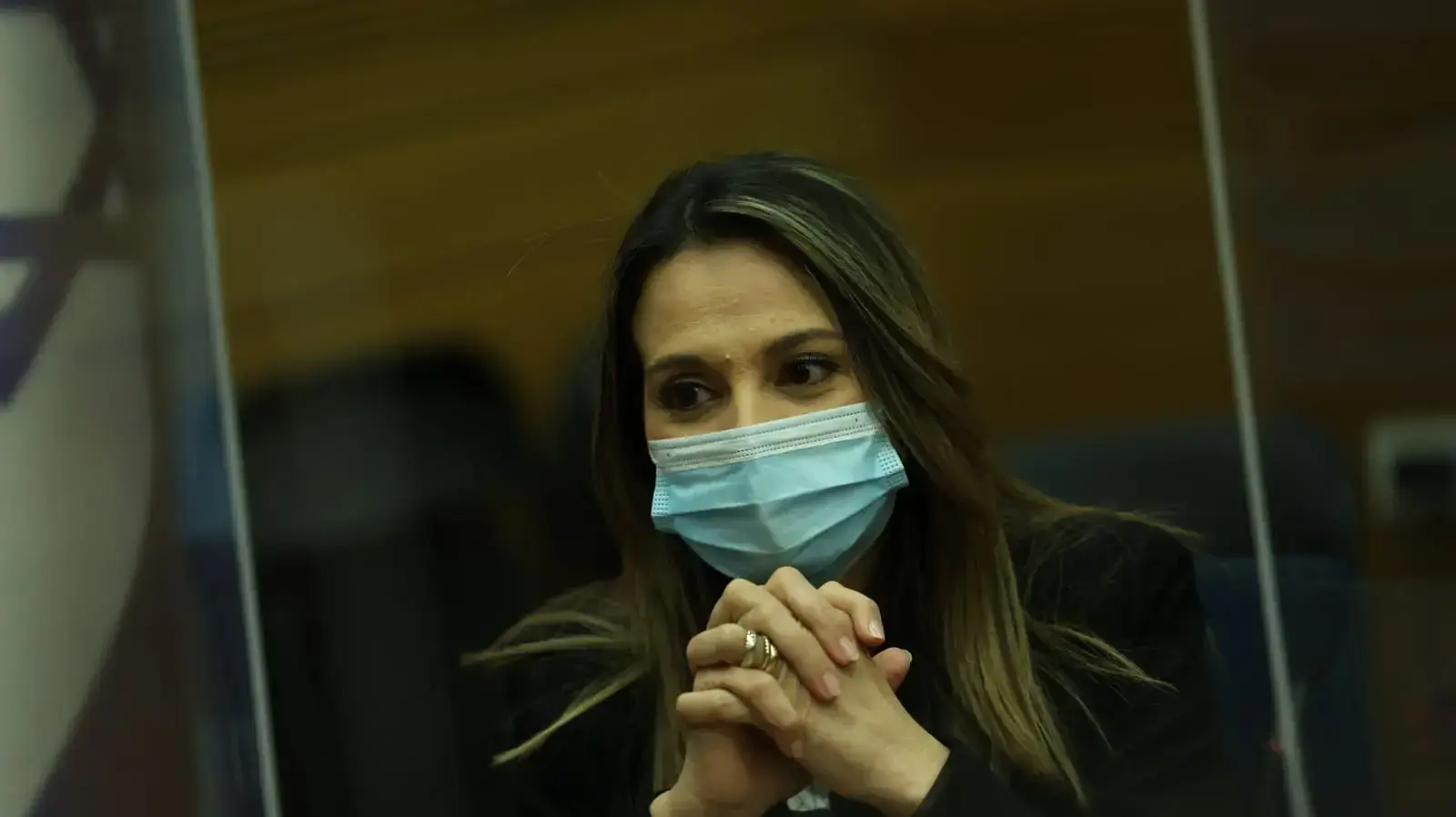 יפעת שאשא ביטון בישיבת סיעת תקווה חדשה, 13 בדצמבר 2021 יפעת שאשא ביטון בישיבת סיעת תקווה חדשה, 13 בדצמבר 2021
