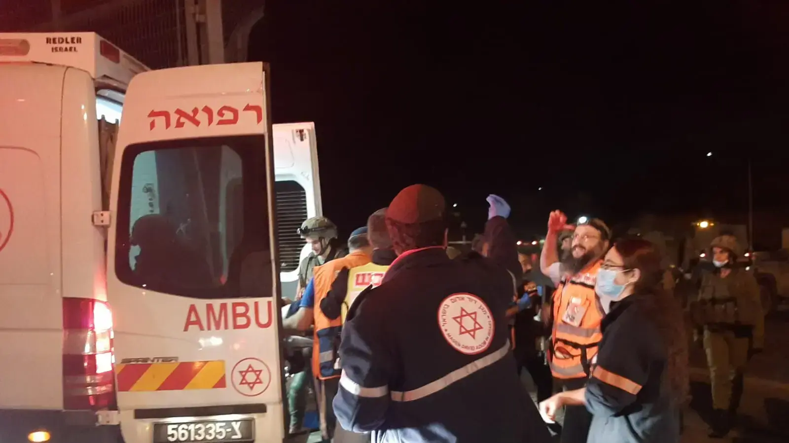 זירת פיגוע בכניסה ליישוב חומש 16 בדצמבר 2021 זירת פיגוע בכניסה ליישוב חומש 16 בדצמבר 2021