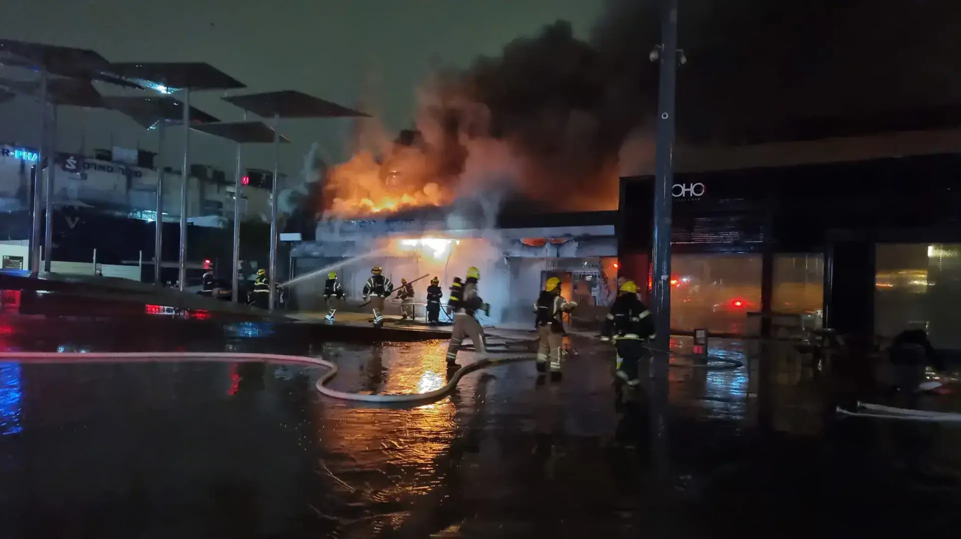 שריפת מסעדת הסוהו בראשון לציון 20 בדצמבר שריפת מסעדת הסוהו בראשון לציון 20 בדצמבר
