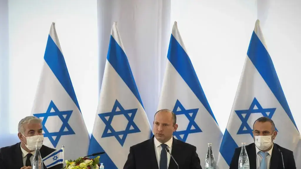 ישיבת ממשלה בקיבוץ מבוא חמה  26 בדצמבר 2021