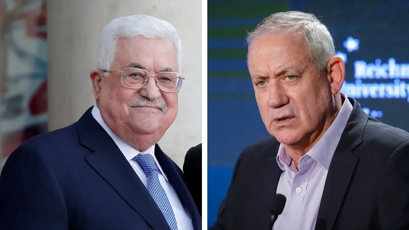 גנץ, אבו מאזן