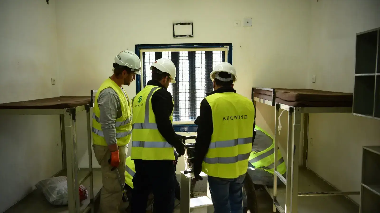 אגף ההנדסה והבינוי במשרד הביטחון ושירות בתי הסוהר בהזרמת חומר בינוי ייחודי למילוי ועיבוי החללים בתת הקרקע, שבמתחם כלא גלבוע, 3 בינואר 2022 אגף ההנדסה והבינוי במשרד הביטחון ושירות בתי הסוהר בהזרמת חומר בינוי ייחודי למילוי ועיבוי החללים בתת הקרקע, שבמתחם כלא גלבוע, 3 בינואר 2022