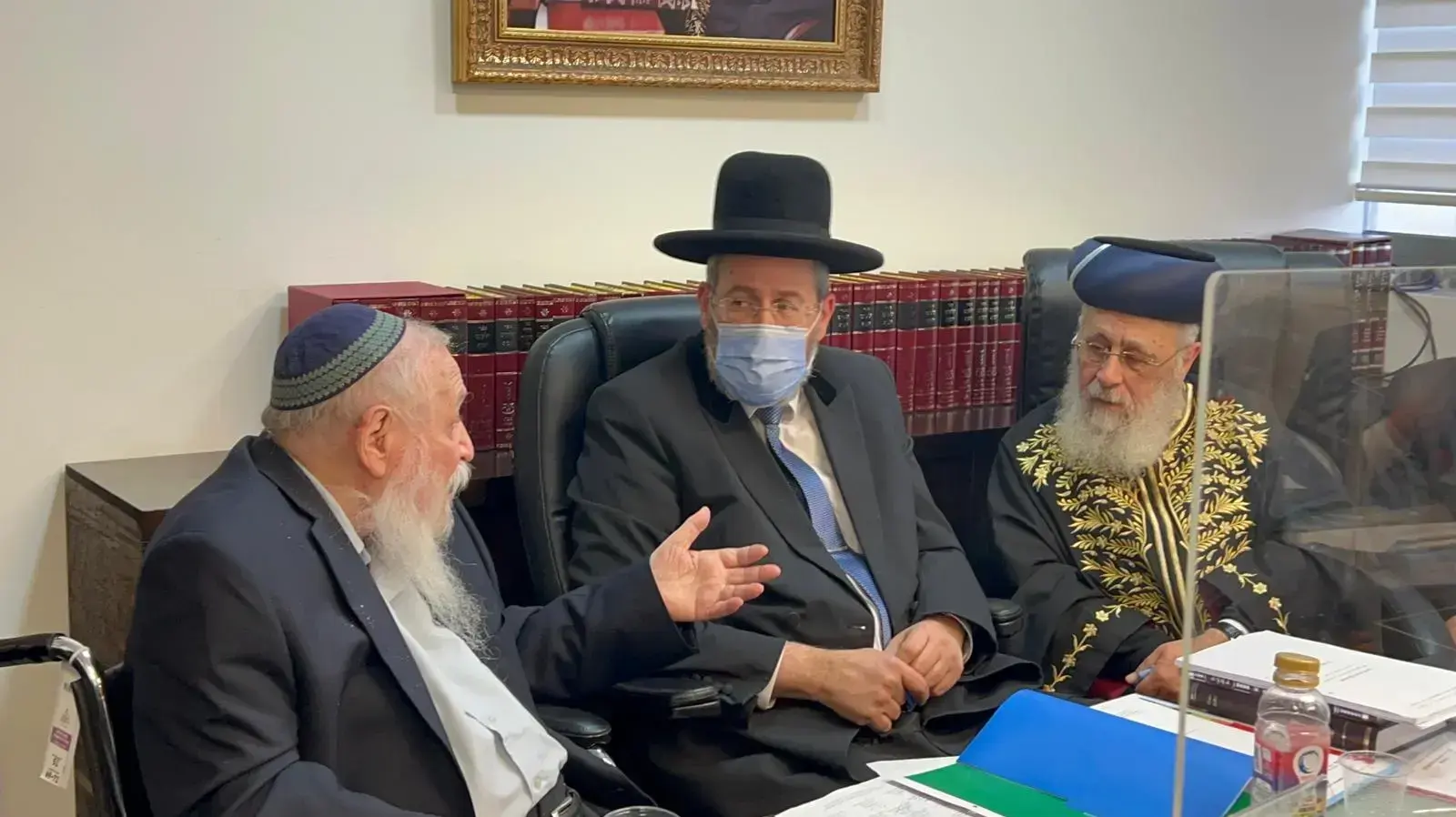 כינוס מועצת הרבנות הראשית בהשתתפות הרב חיים דרוקמן, 3 בינואר 2022