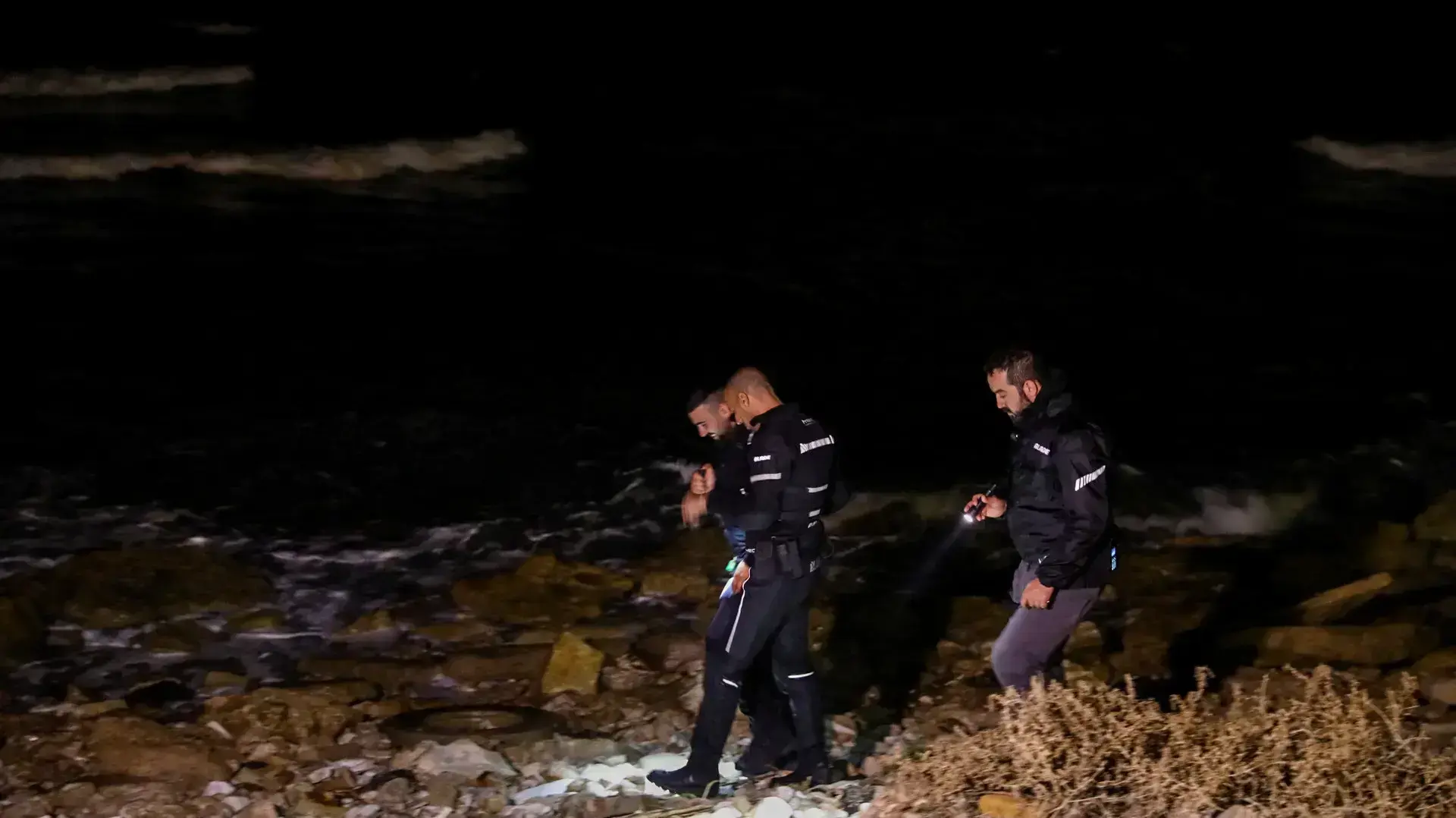 חיפושים אחרי שברי המסוק שהתרסק בחיפה, 4 בינואר 2022