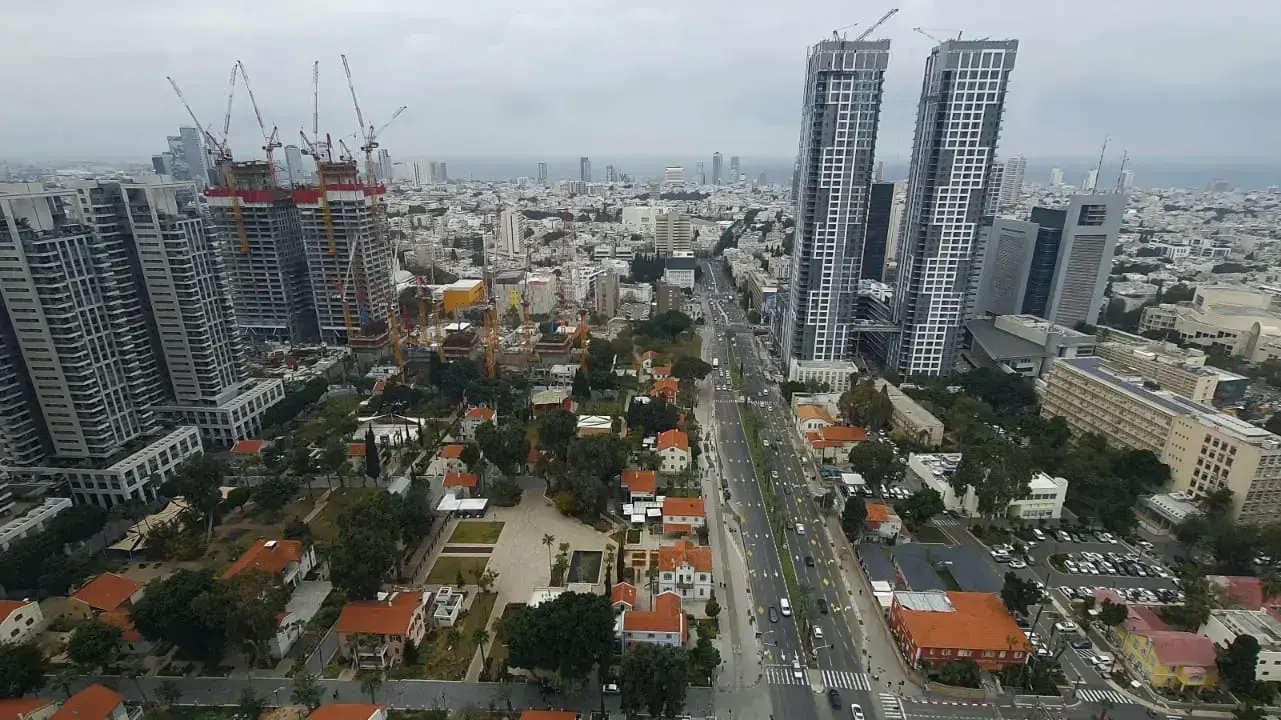 תל אביב רחוב קפלן, מתחם שרונה, הקריה 