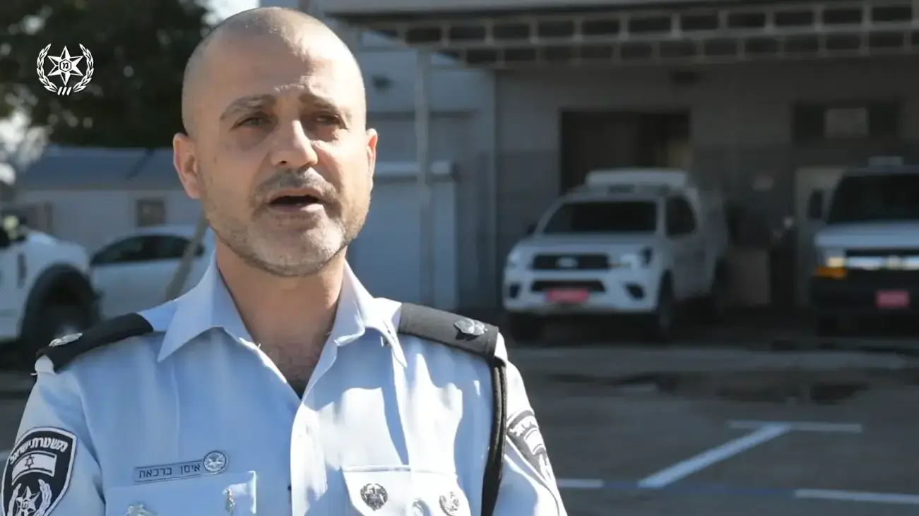 ראש צוות חקירת הרצח בשכונת חליסה בחיפה, רפ"ק איימן ברכאת ראש צוות חקירת הרצח בשכונת חליסה בחיפה, רפ"ק איימן ברכאת