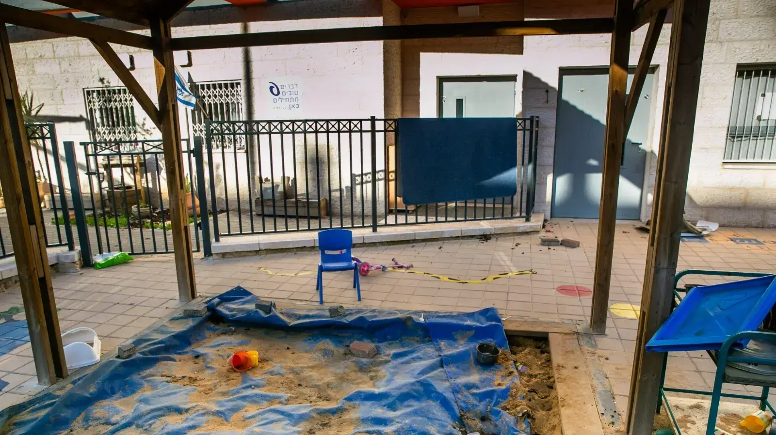 גן ילדים בו חשודה הגננת בצהרון בתקיפת ילדים, ירושלים, 9בינואר 2022 גן ילדים בו חשודה הגננת בצהרון בתקיפת ילדים, ירושלים, 9בינואר 2022