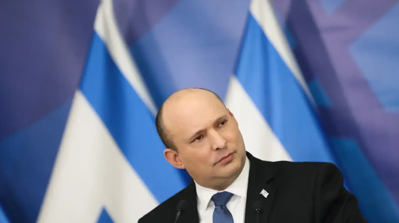 ראש הממשלה, נפתלי בנט במהלך הצהרה לתקשורת 11 בינואר 2021 ראש הממשלה, נפתלי בנט במהלך הצהרה לתקשורת 11 בינואר 2021