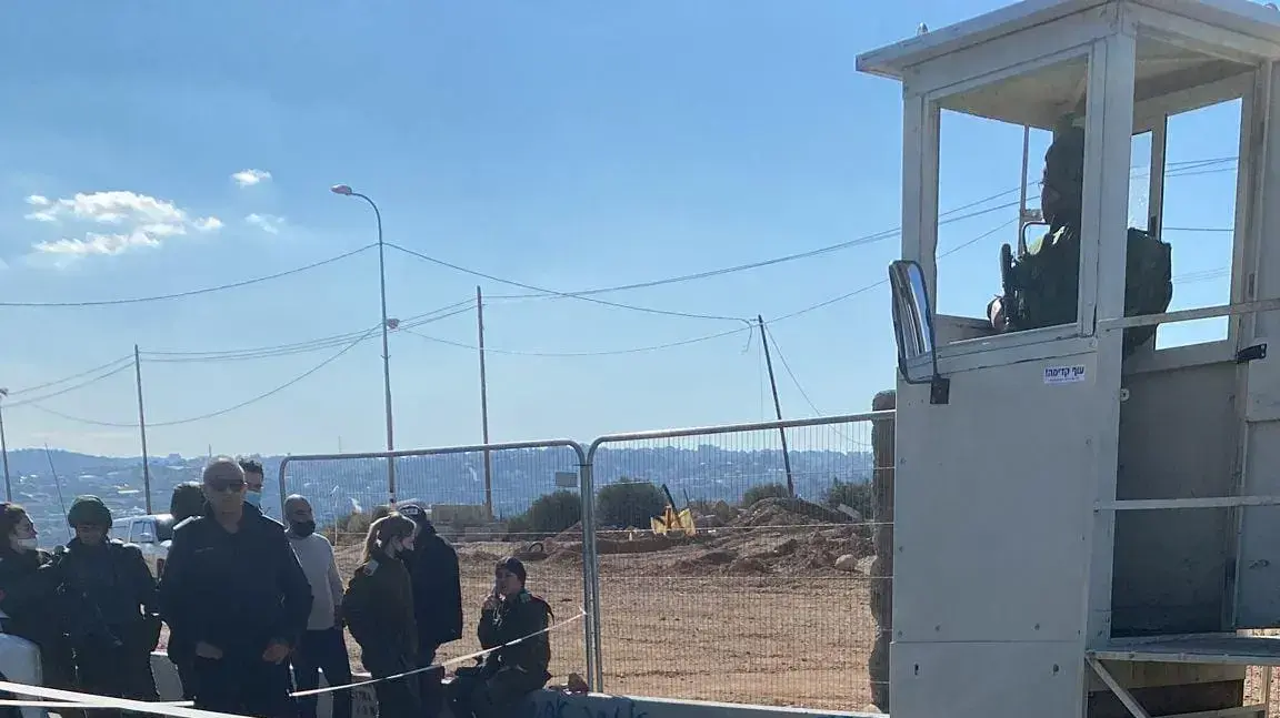חשד לניסיון דקירה בצומת גוש עציון, 17 בינואר 2022