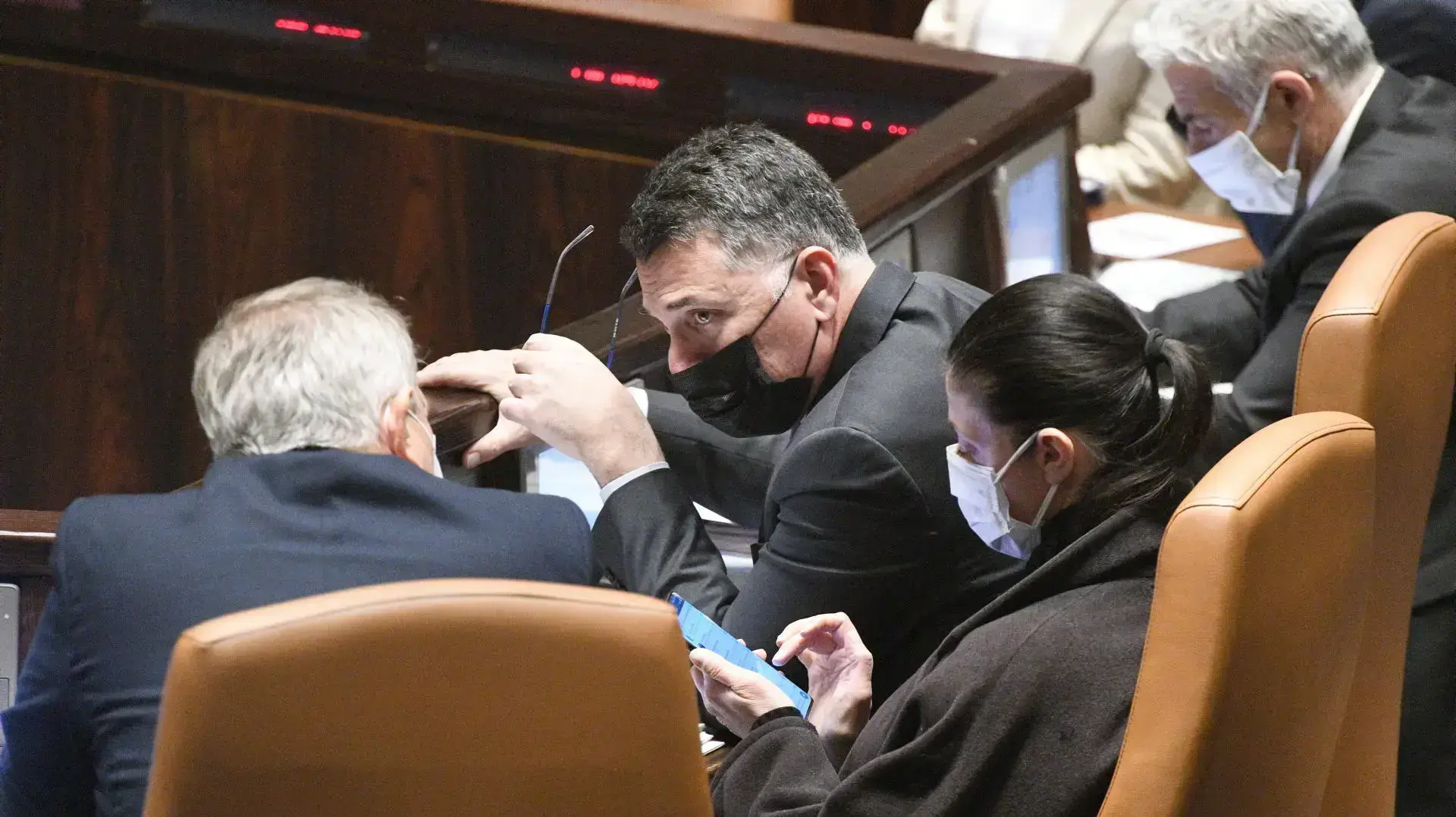 גדעון סער, מרב מיכאלי, יאיר לפיד גדעון סער, מרב מיכאלי, יאיר לפיד